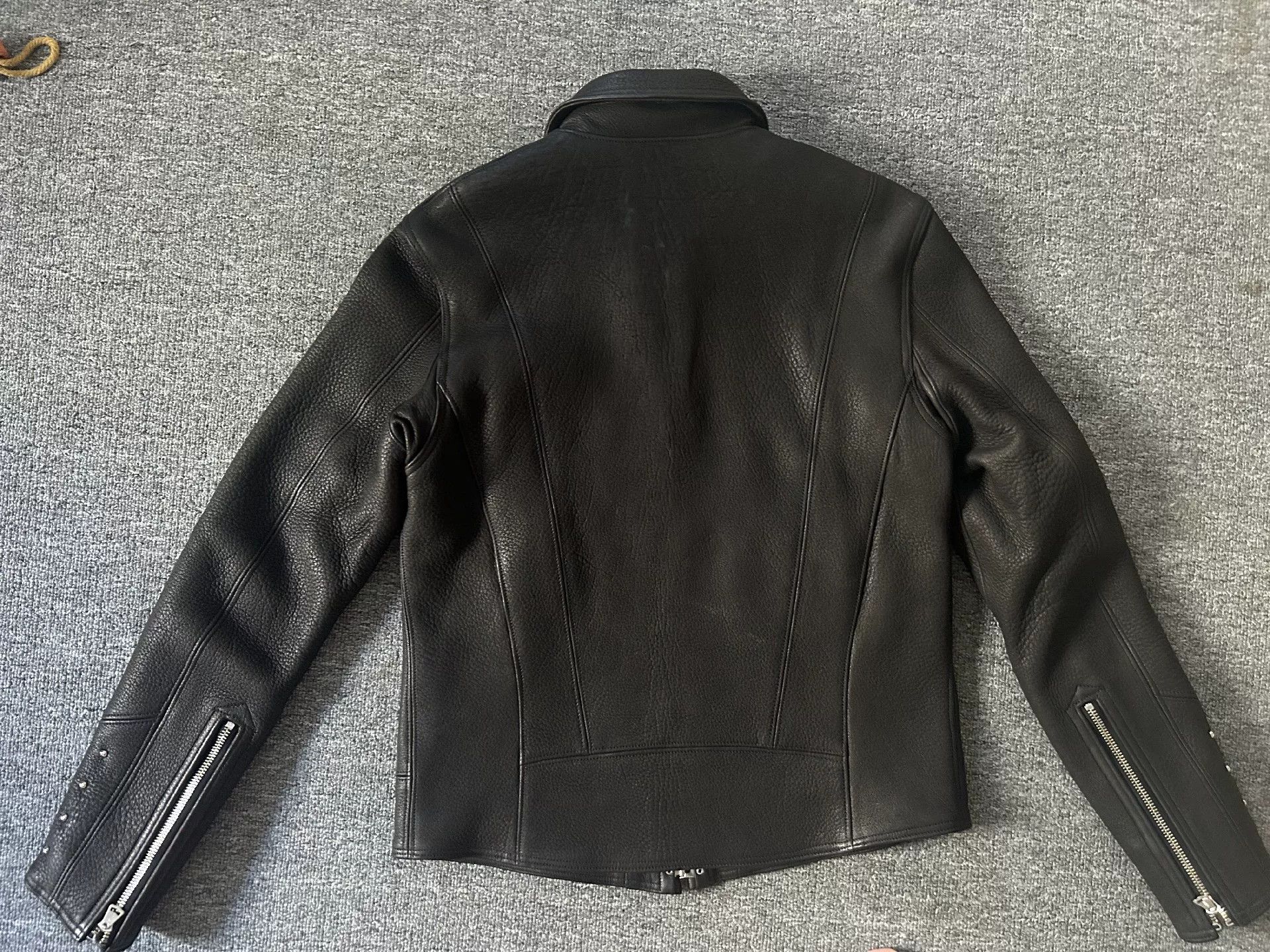 Fine Creek fine creek leather jacket in black Size US M / EU 48-50 / 2 - 2 Thumbnail