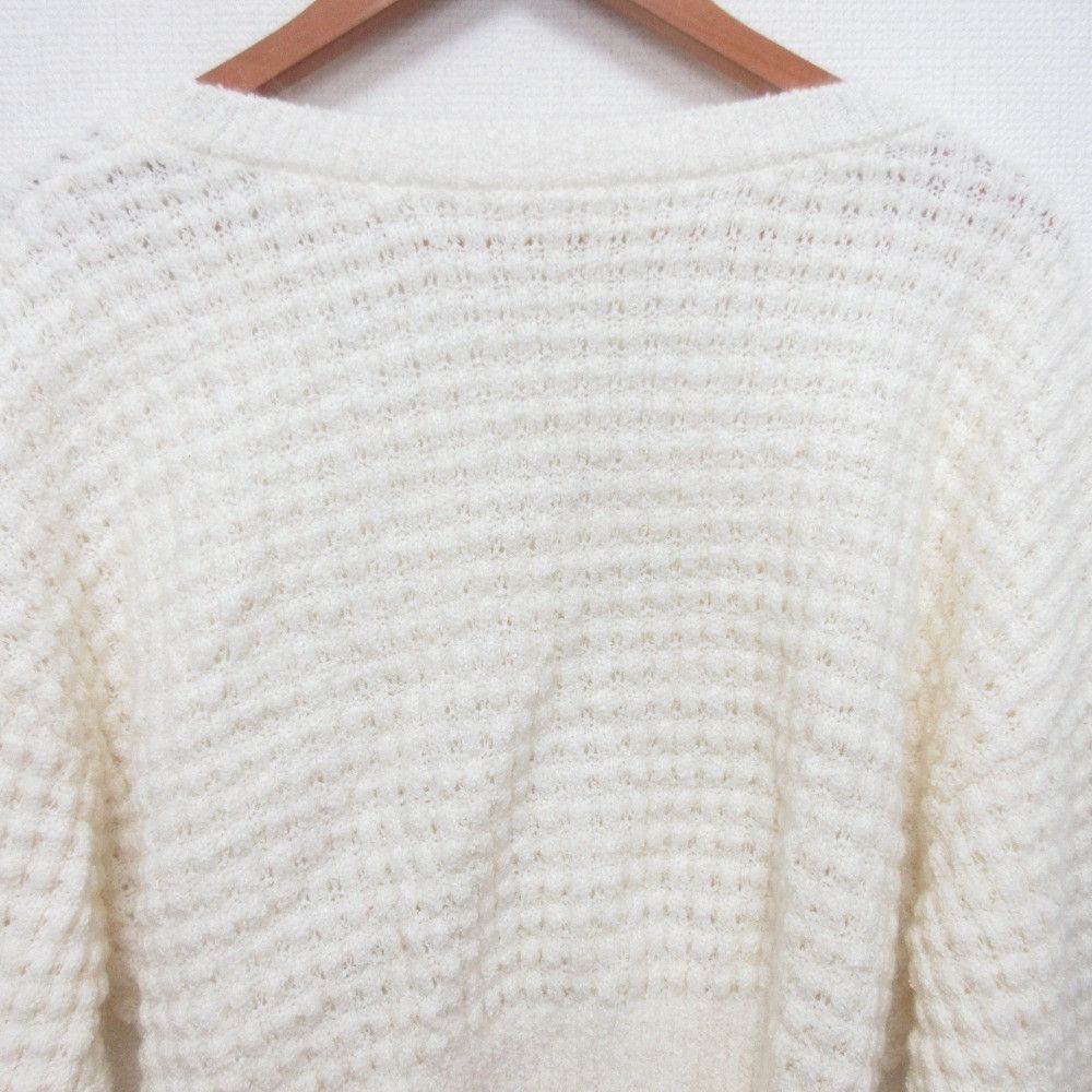Other Other GRACE CONTINENTAL Waffle Short Knit Cardigan Others Tops 0125153118 DUTY FREE for USA Size ONE SIZE - 5 Thumbnail