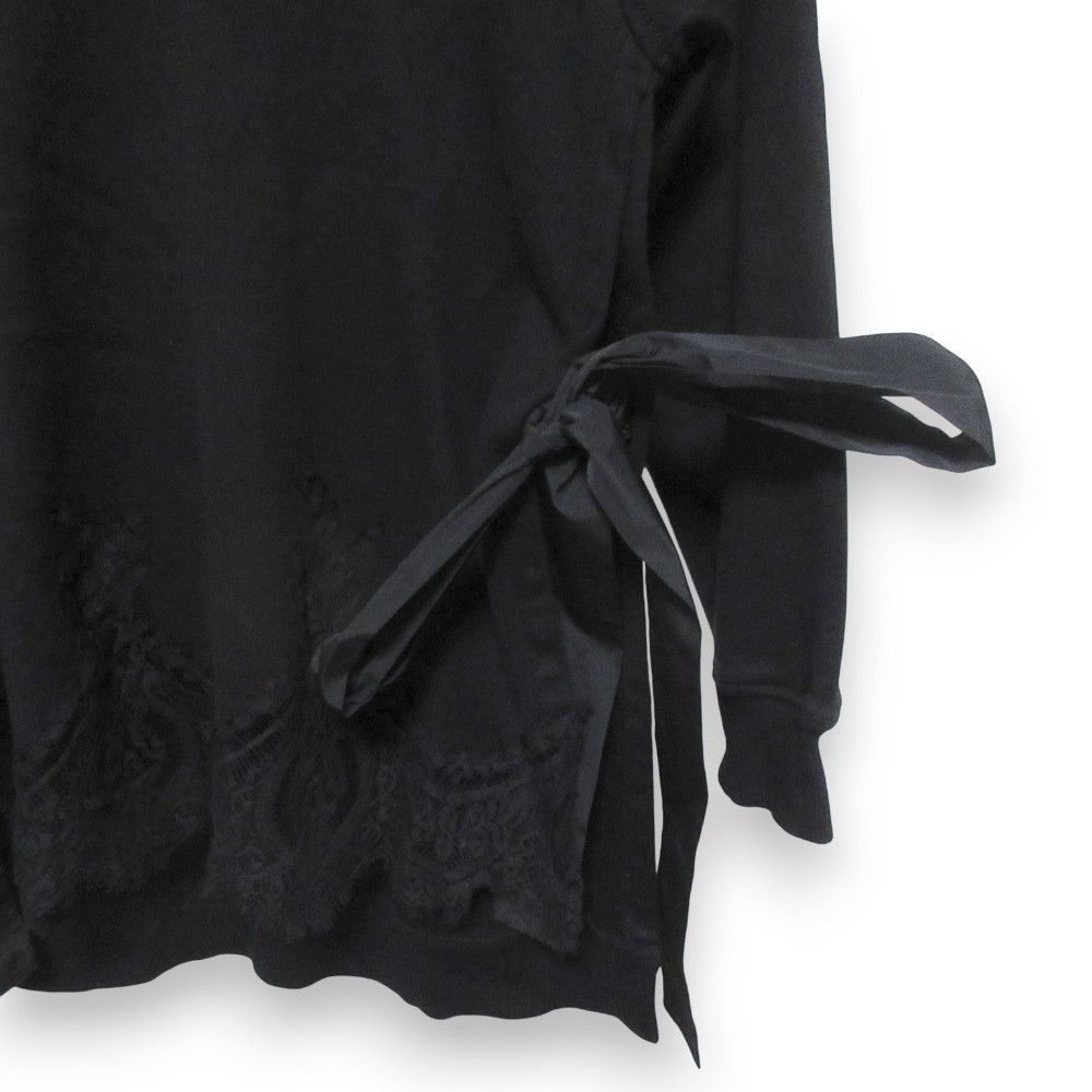 Valentino Valentino Valentino Lace Patch Sweatshirt Cotton Sweatshirts & Hoodies DUTY FREE for USA Size ONE SIZE - 4 Thumbnail
