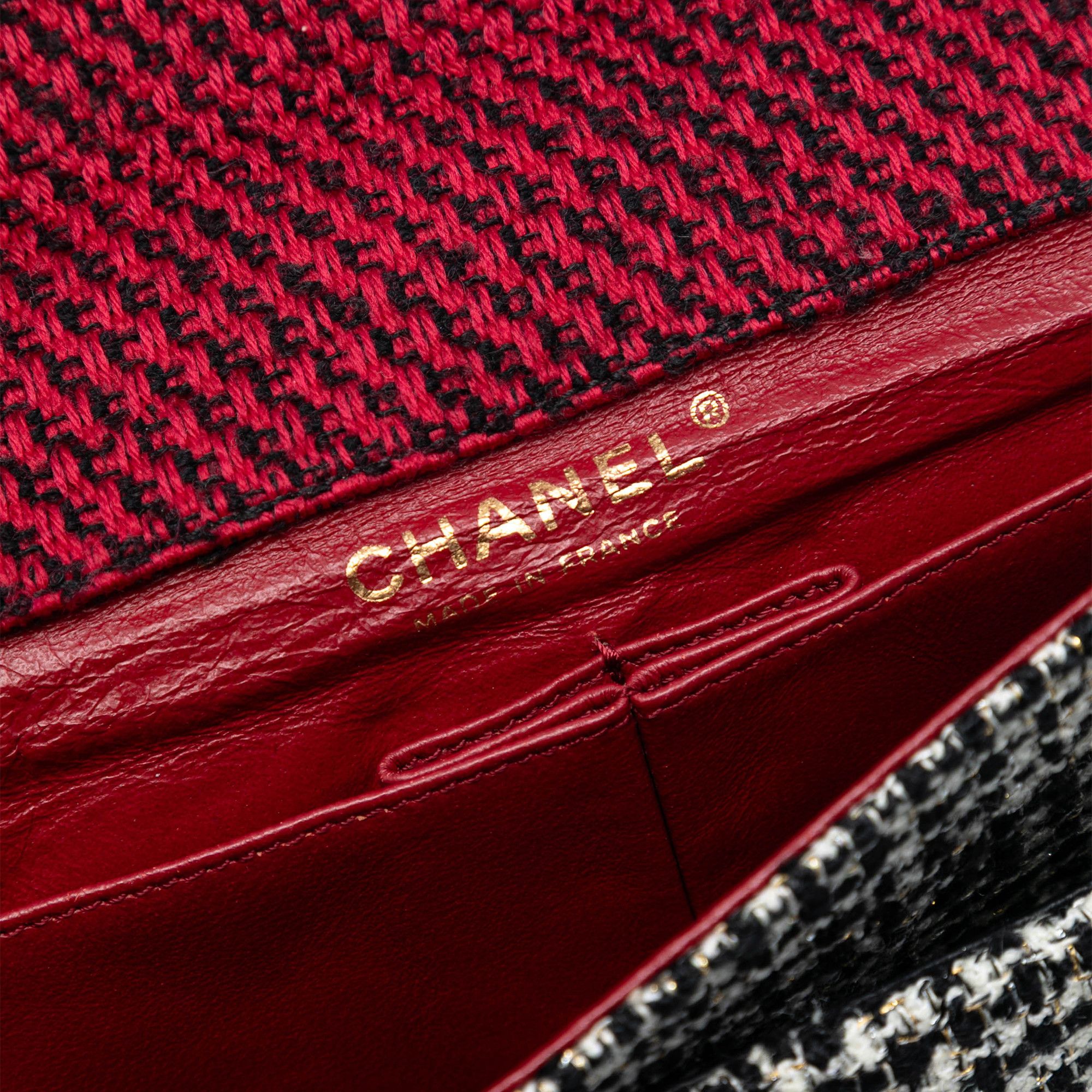 Chanel Chanel Medium CC Tweed Multi Print Double Flap Size ONE SIZE - 5 Thumbnail
