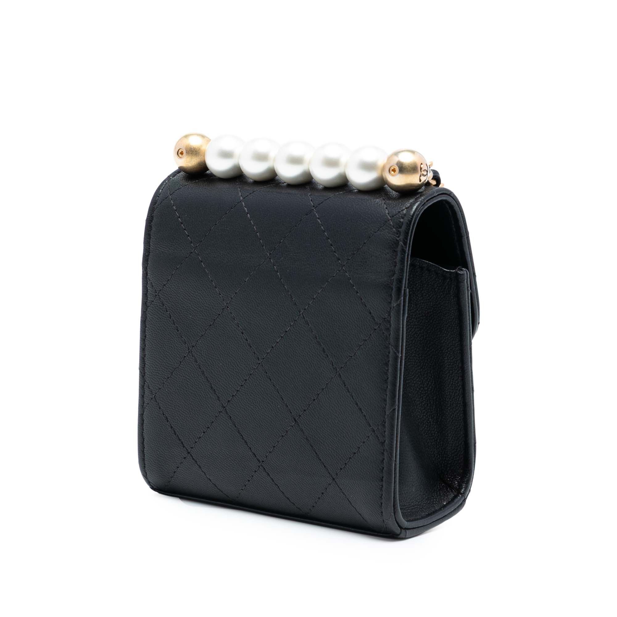 Chanel Chanel Mini Goatskin Chic Pearls Clutch On Chain Size ONE SIZE - 2 Thumbnail