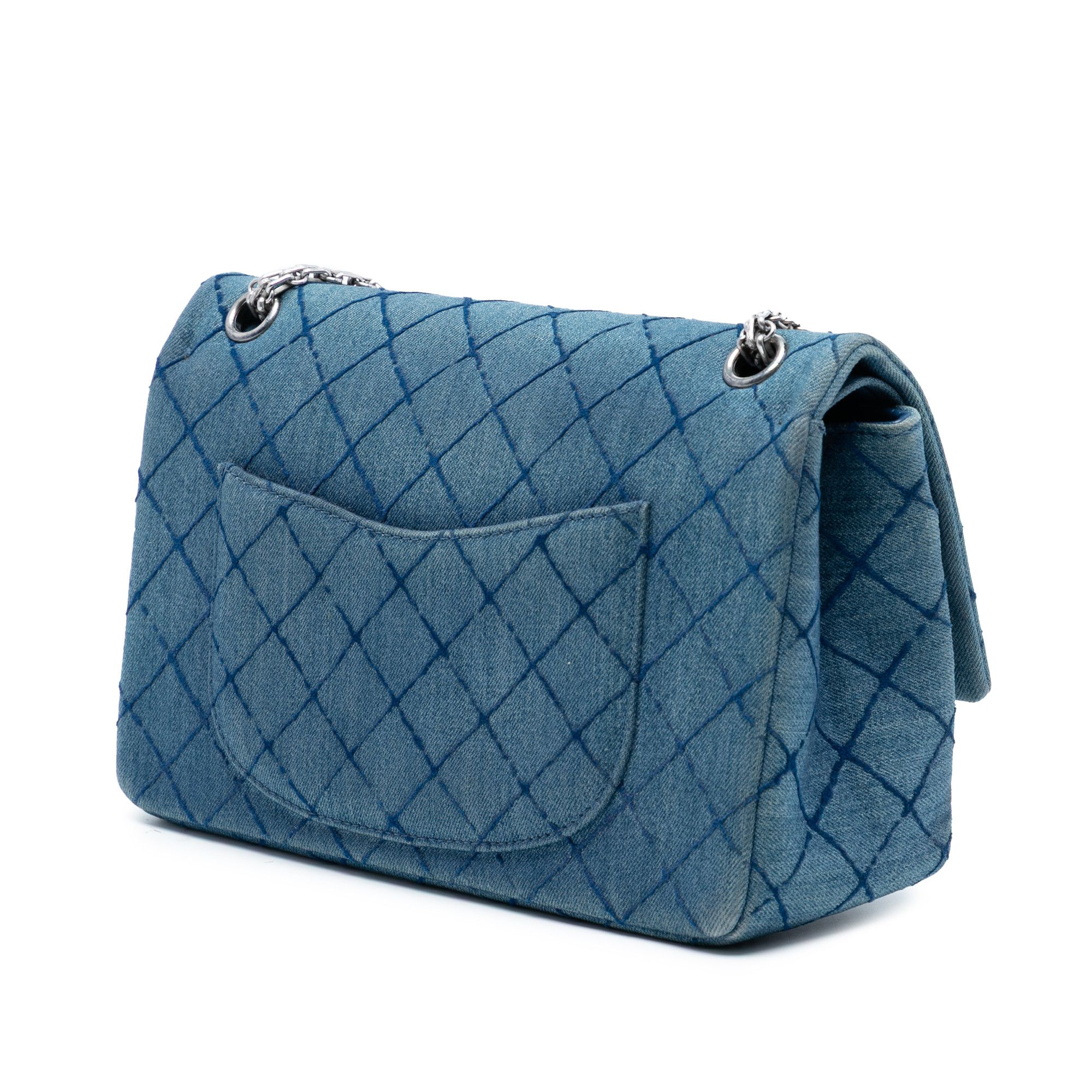 Chanel Chanel Quilted Denim Reissue 2.55 Double Flap 226 Size ONE SIZE - 2 Thumbnail