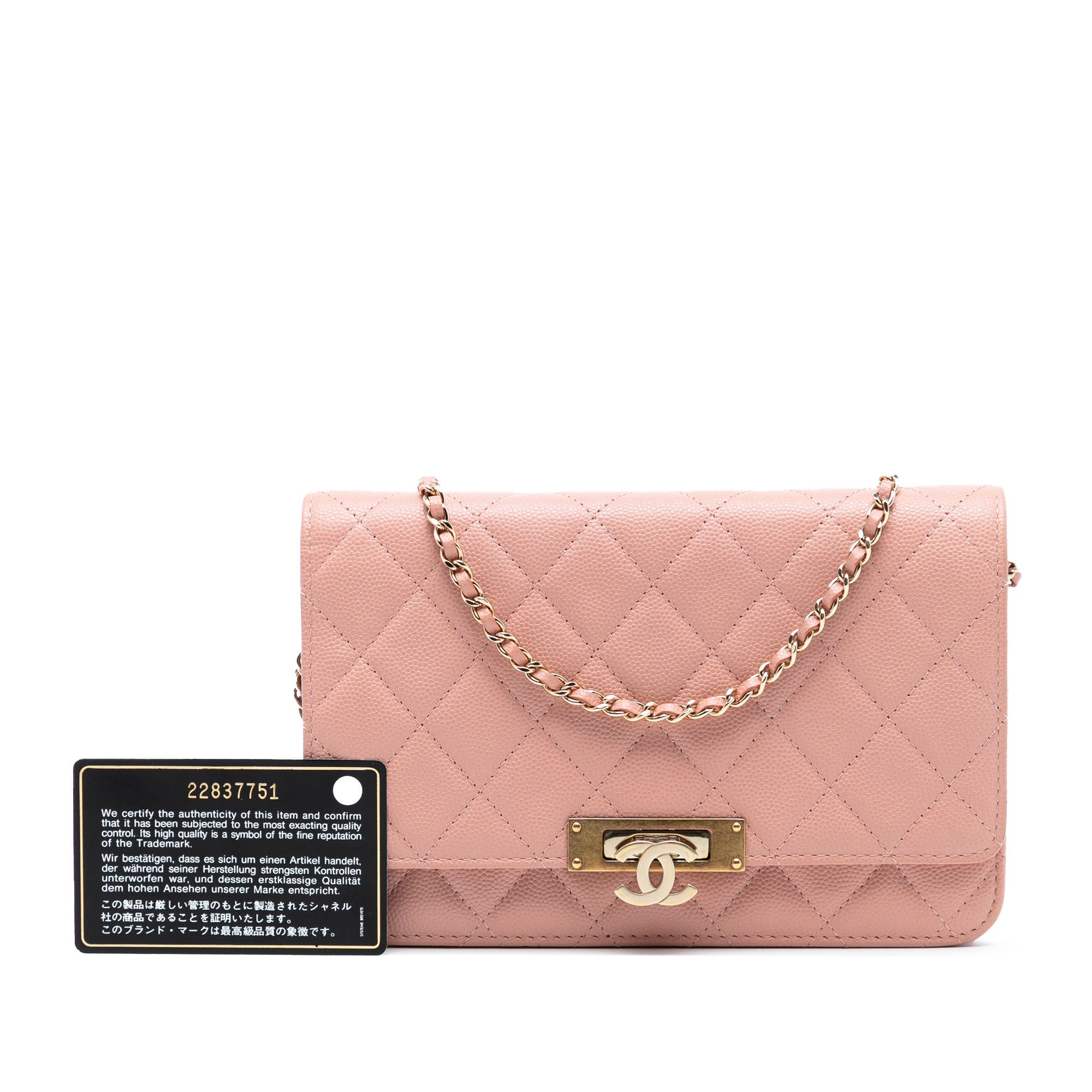 Chanel Chanel Quilted Caviar Golden Class Wallet On Chain Size ONE SIZE - 8 Thumbnail
