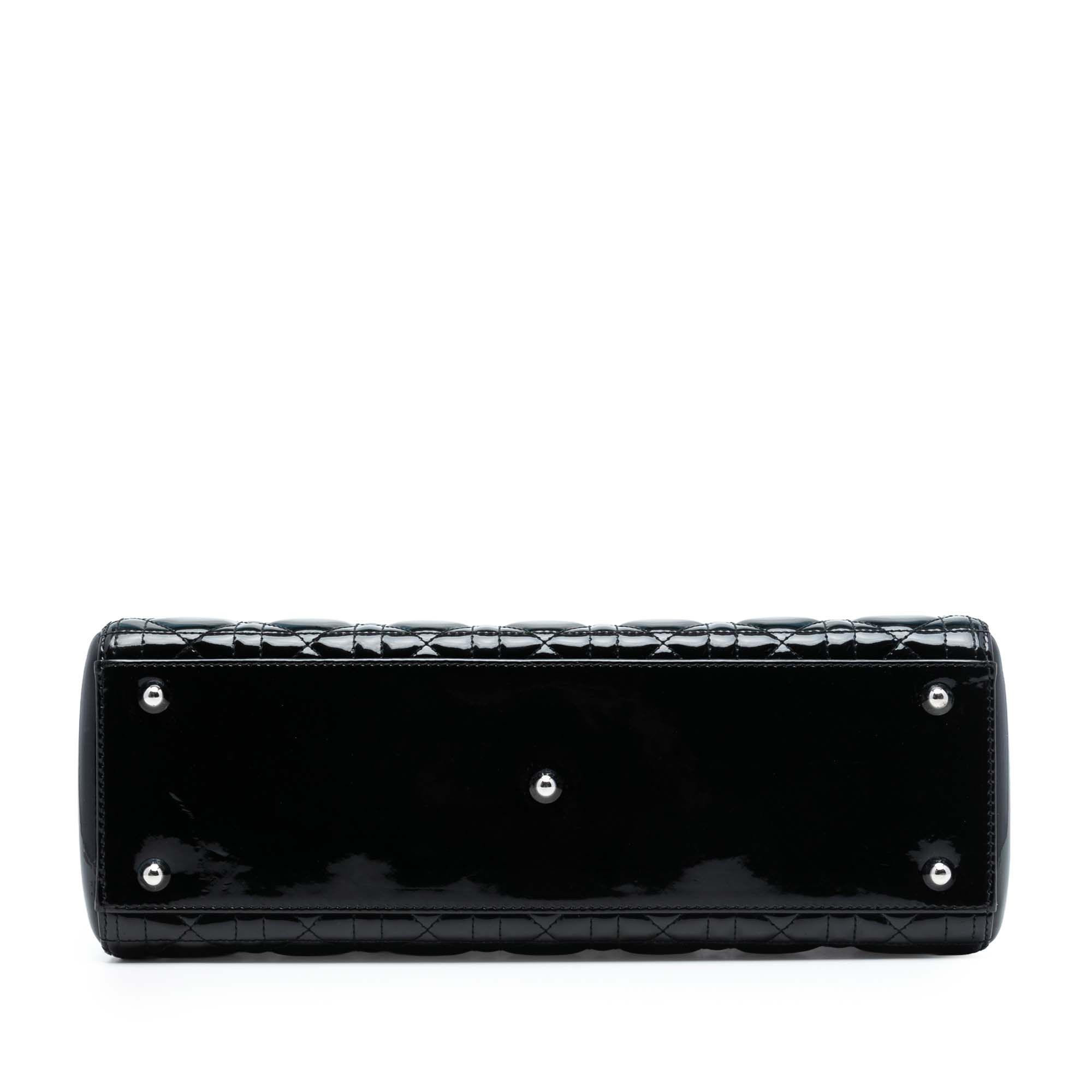 Dior Dior Large Patent Cannage Lady Dior Size ONE SIZE - 3 Thumbnail