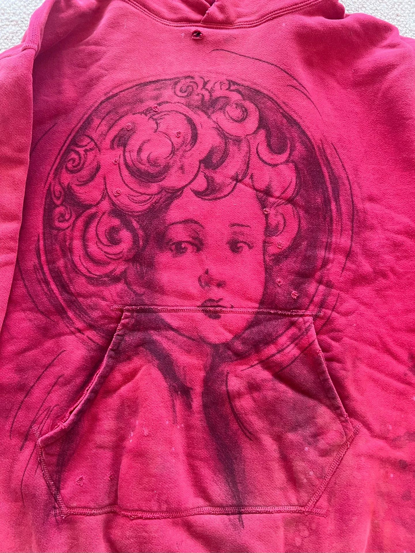Saint Michael vintage saint michael distressed graphic hoodie Size US M / EU 48-50 / 2 - 4 Thumbnail