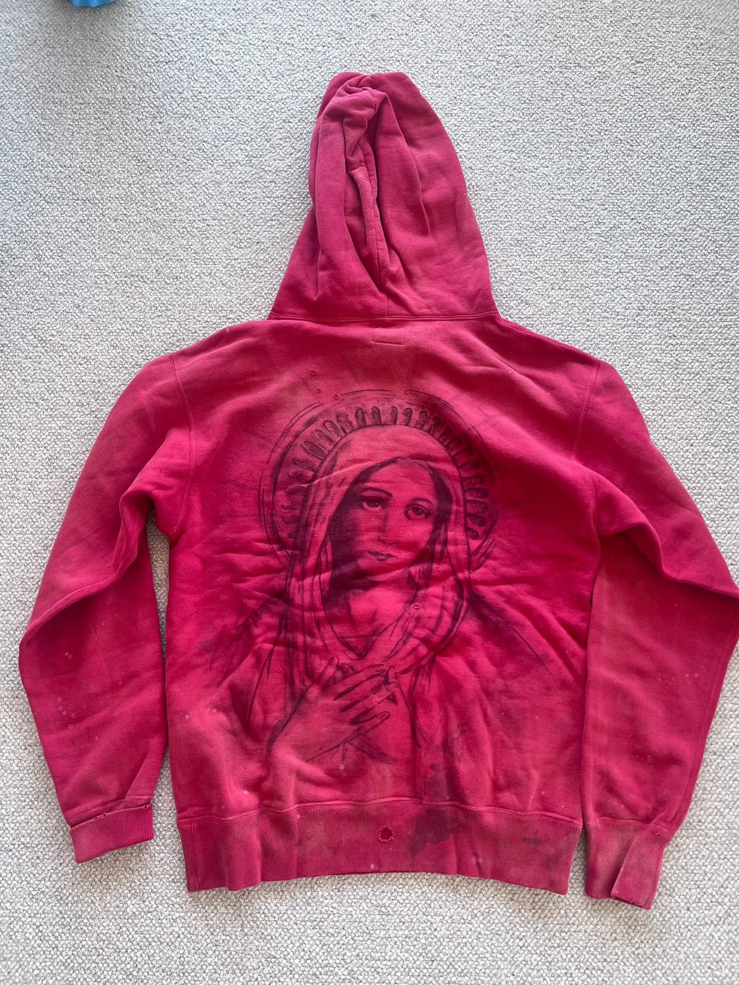 Saint Michael vintage saint michael distressed graphic hoodie Size US M / EU 48-50 / 2 - 2 Thumbnail