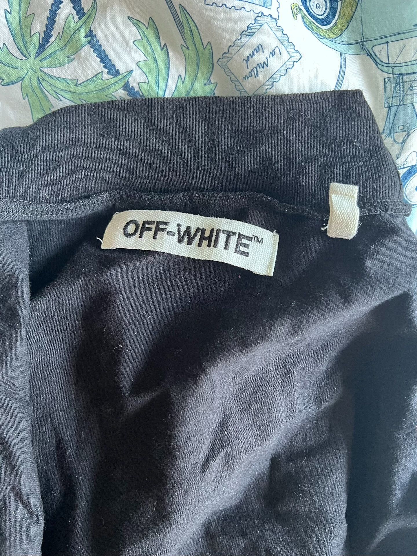 Off-White off white vintage print short sleeve tee Size US M / EU 48-50 / 2 - 4 Thumbnail