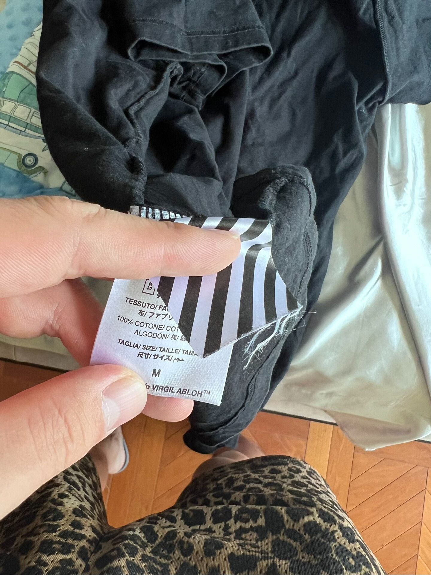 Off-White off white vintage print short sleeve tee Size US M / EU 48-50 / 2 - 5 Thumbnail