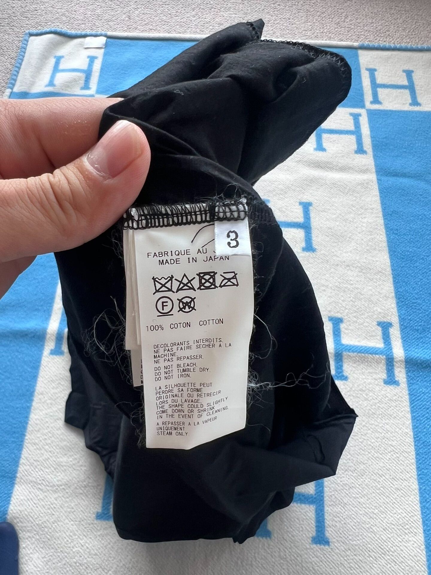 Yohji Yamamoto yohji yamamoto black tee with side slits Size US M / EU 48-50 / 2 - 3 Thumbnail
