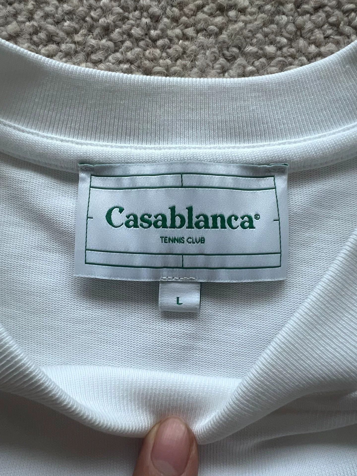 Casablanca casa sport graphic printed tee shirt Size US S / EU 44-46 / 1 - 3 Thumbnail