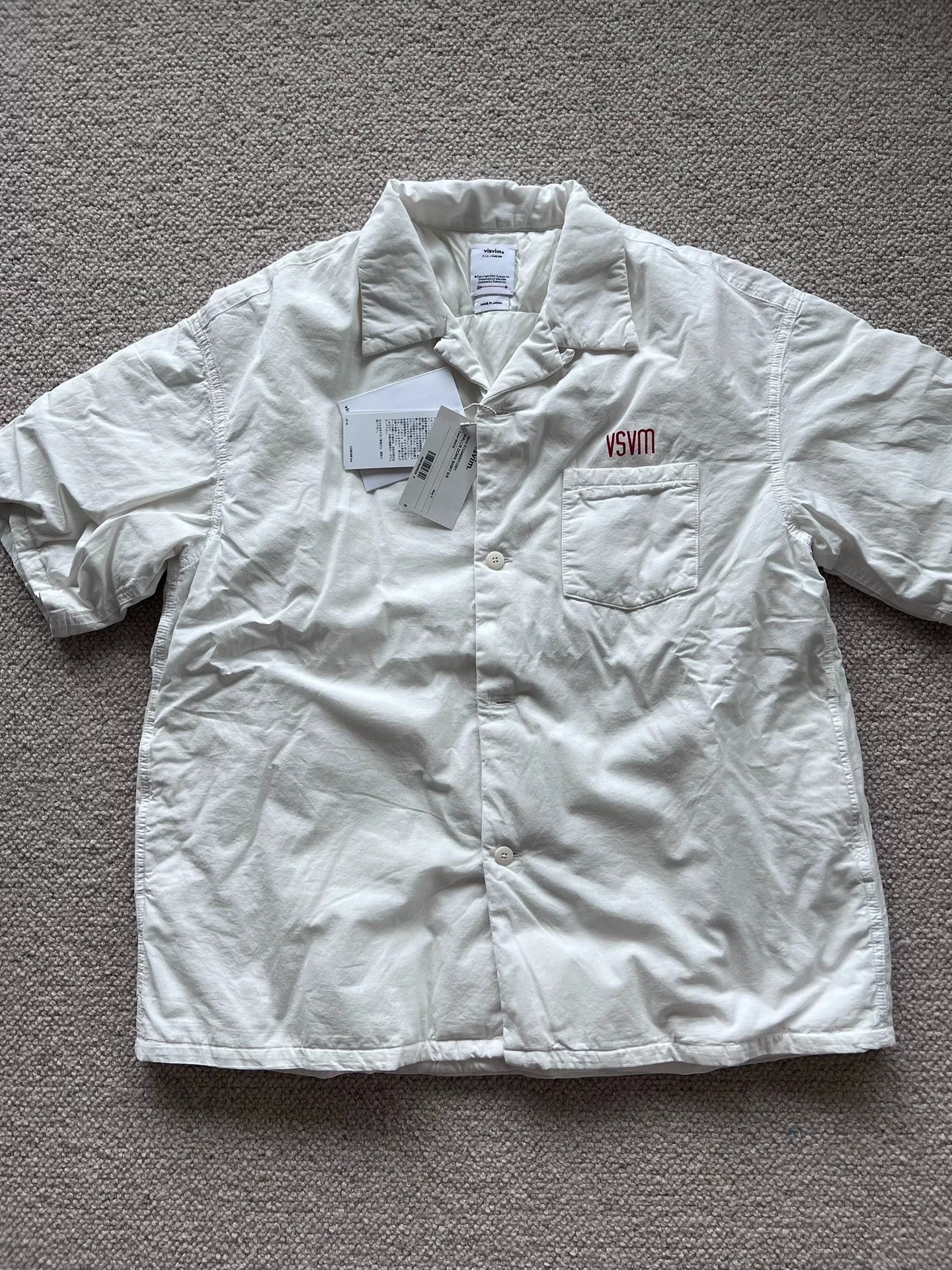 Visvim visvim wallis down shirt short sleeve Size US M / EU 48-50 / 2 - 2 Thumbnail