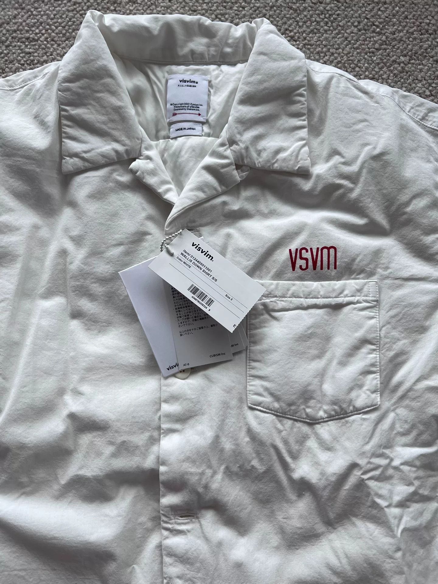 Visvim visvim wallis down shirt short sleeve Size US M / EU 48-50 / 2 - 3 Thumbnail