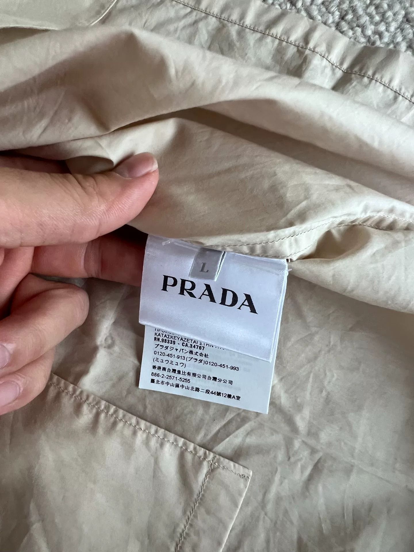 Prada prada western style cuban collar short sleeve shirt Size US L / EU 52-54 / 3 - 3 Thumbnail