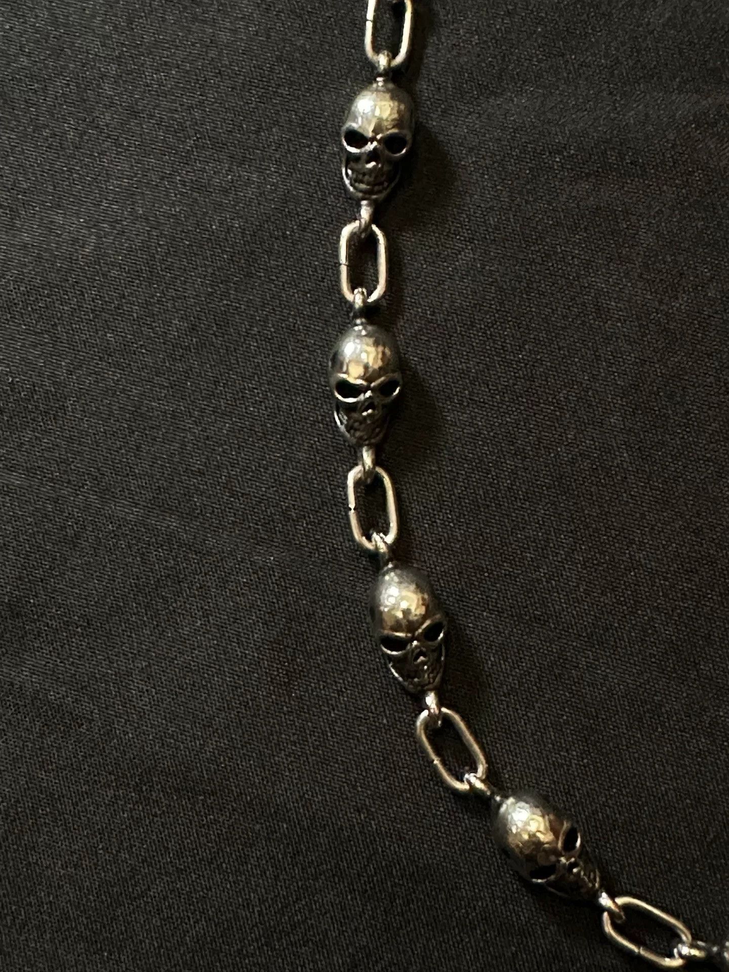 Vintage vintage skull chain from japan 00s Size ONE SIZE - 5 Thumbnail
