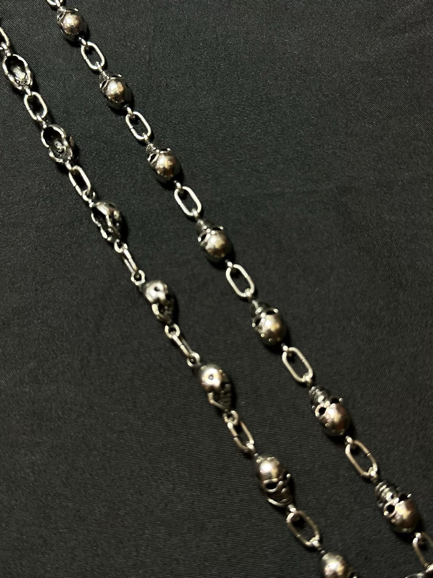 Vintage vintage skull chain from japan 00s Size ONE SIZE - 8 Thumbnail