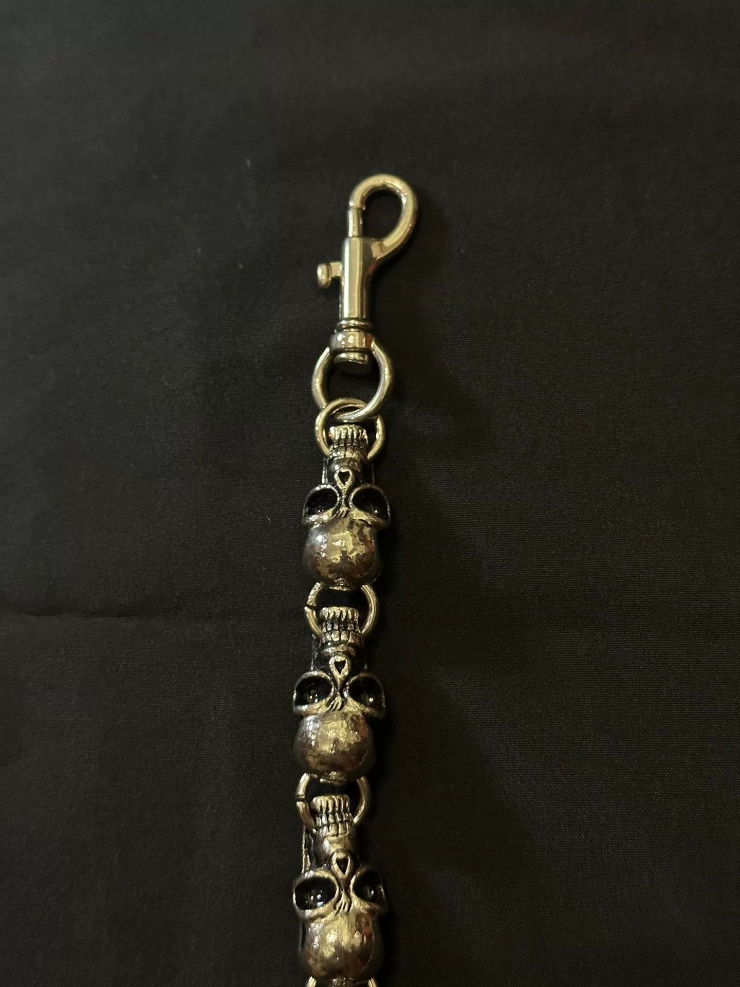 Vintage vintage 90s skull wallet chain Size ONE SIZE - 3 Thumbnail