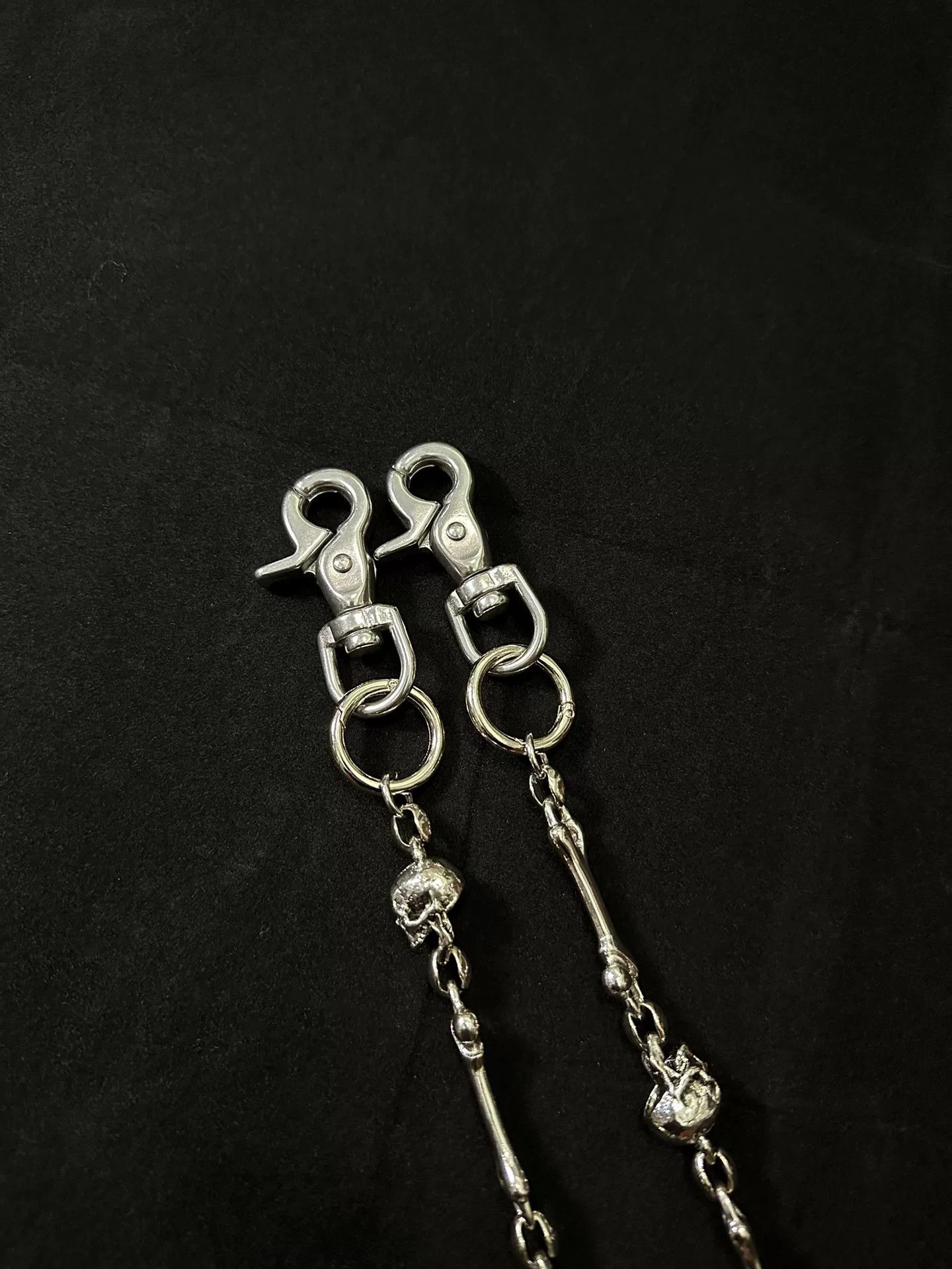 Vintage vintage 90s skull chain wallet chain Size ONE SIZE - 6 Thumbnail