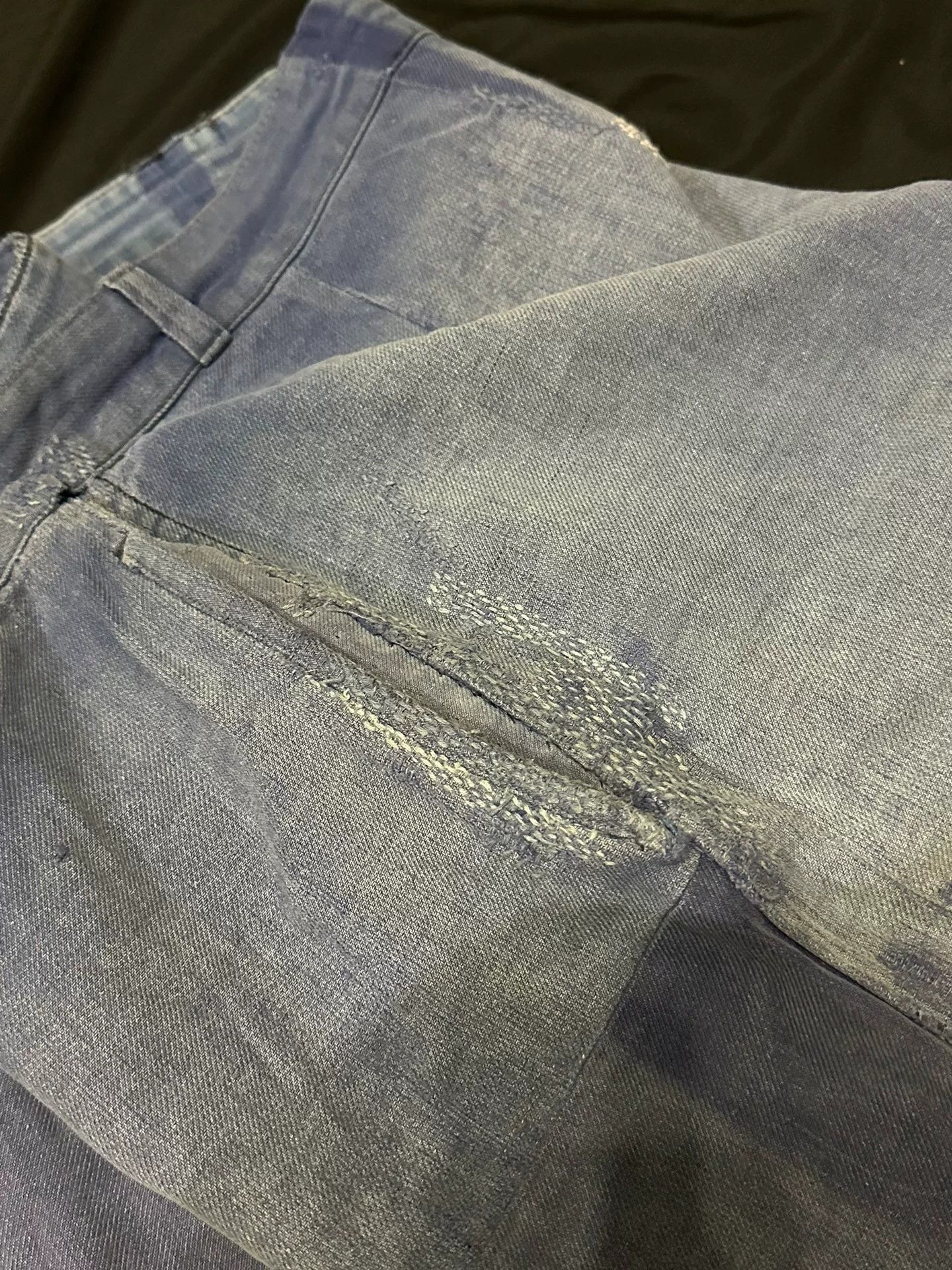 Vintage vintage french workwear boro pants Size US 34 / EU 50 - 5 Thumbnail