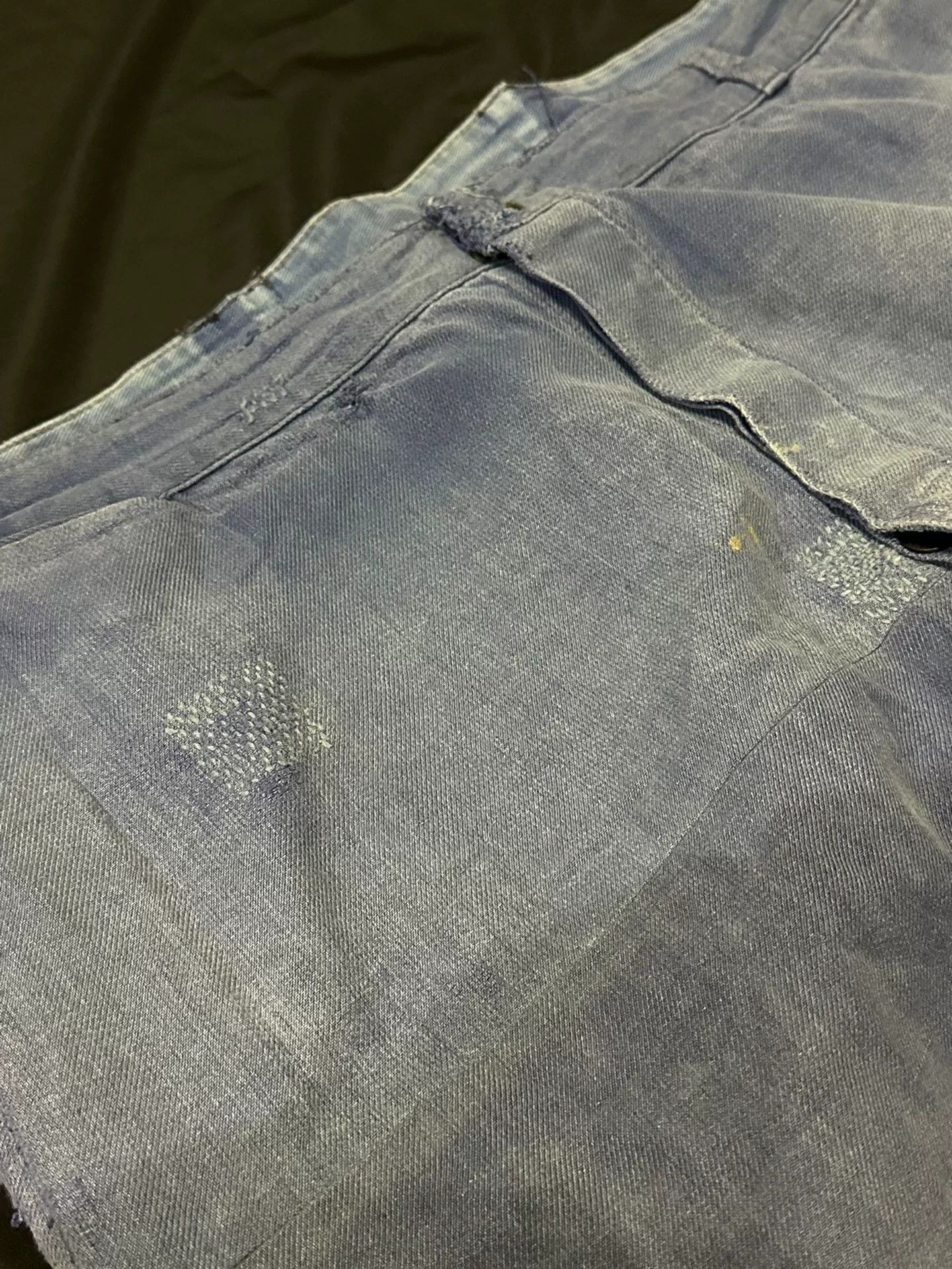 Vintage vintage french workwear boro pants Size US 34 / EU 50 - 4 Thumbnail