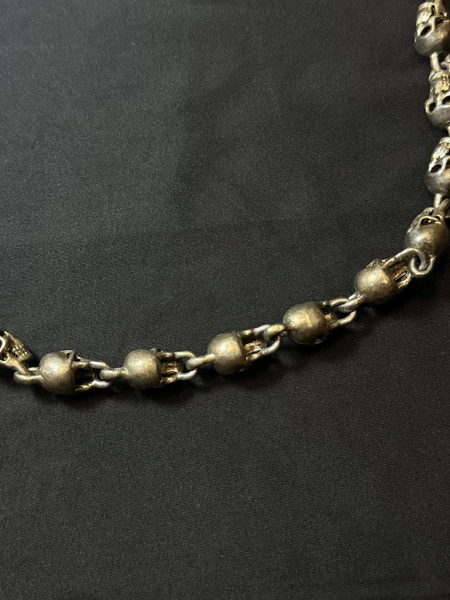 Vintage vintage skull chain key wallet belt Size ONE SIZE - 5 Thumbnail