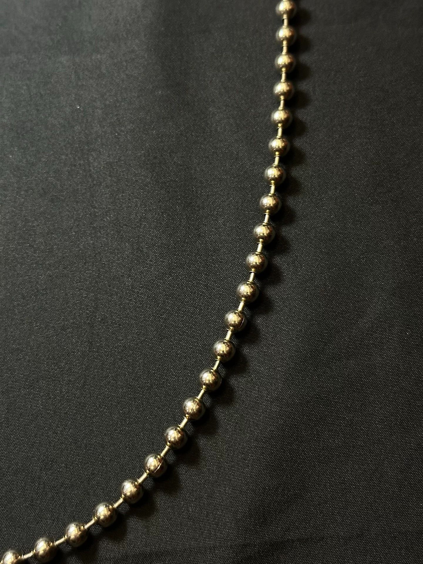 Vintage vintage skull bead chain from the 90s Size ONE SIZE - 4 Thumbnail