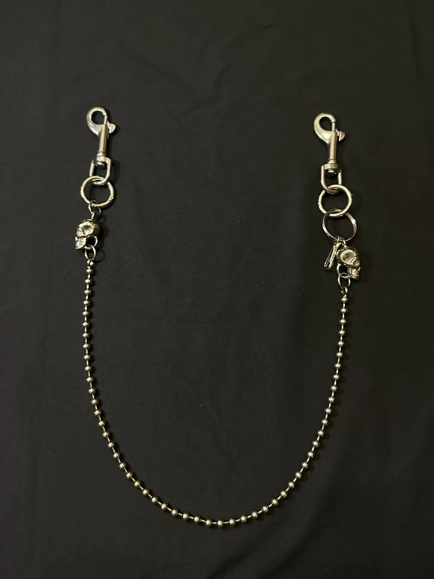 Vintage vintage skull bead chain from the 90s Size ONE SIZE - 8 Thumbnail