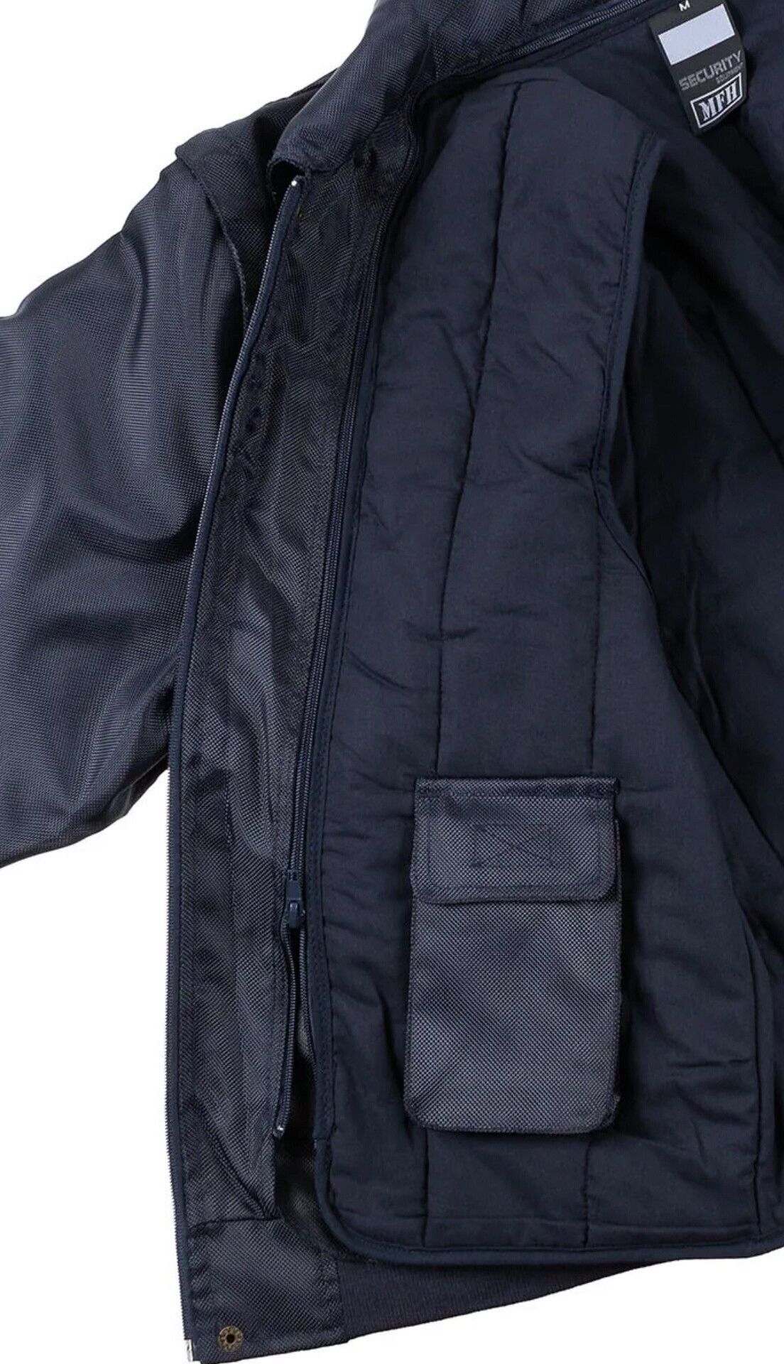 Other black security bomber jacket for men Size US M / EU 48-50 / 2 - 7 Thumbnail