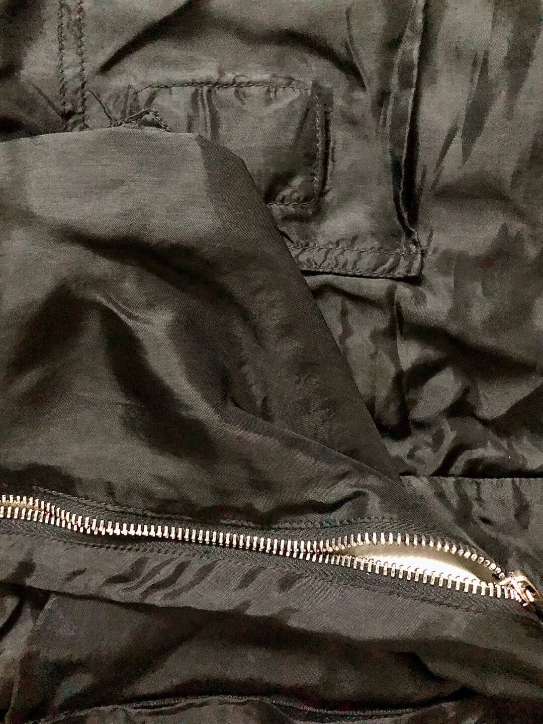 Rick Owens rick owens unique silk front closure pants Size US 31 - 6 Thumbnail