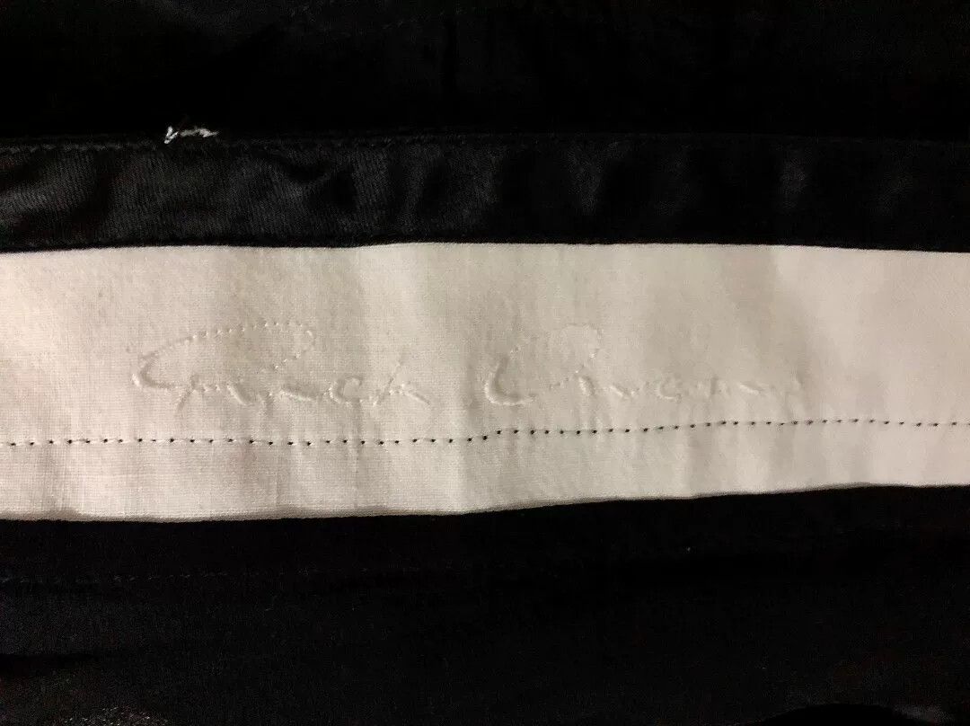 Rick Owens rick owens unique silk front closure pants Size US 31 - 4 Thumbnail