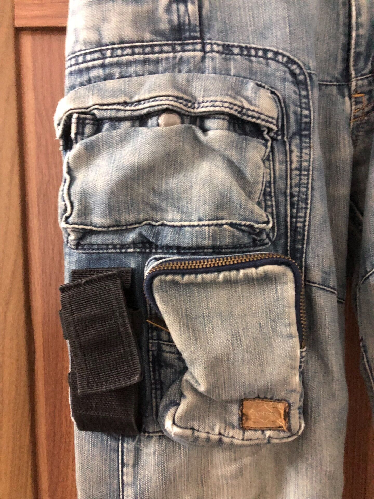 Junya Watanabe junya watanabe porter denim cargo pants Size US 32 / EU 48 - 3 Thumbnail