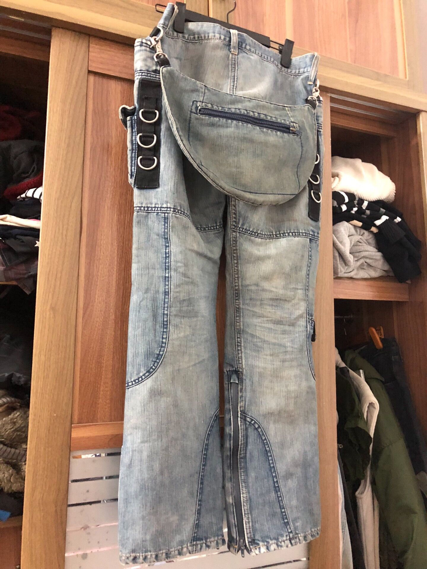 Junya Watanabe junya watanabe porter denim cargo pants Size US 32 / EU 48 - 2 Thumbnail