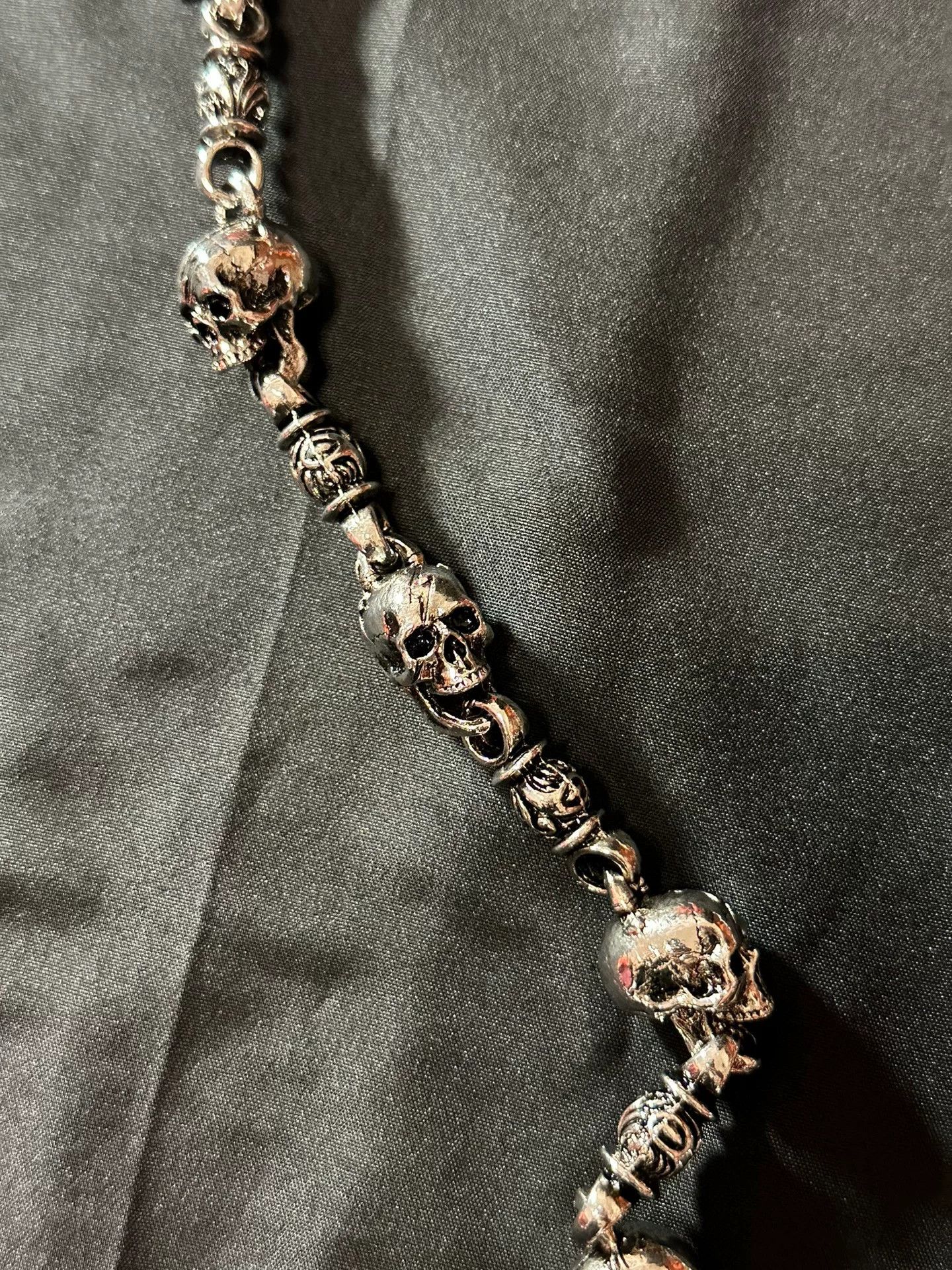 Vintage vintage 90s skeleton wallet chain Size ONE SIZE - 3 Thumbnail