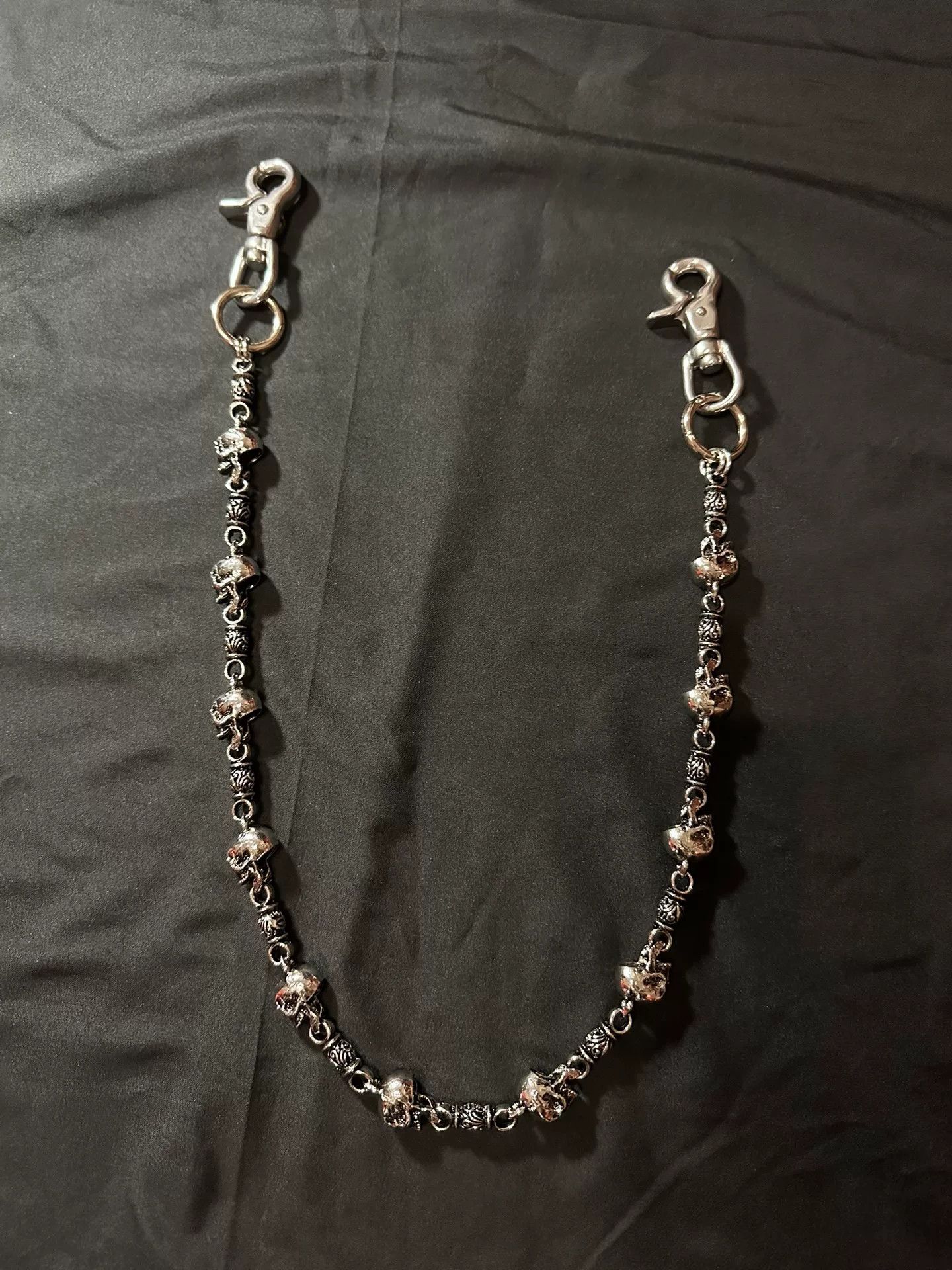 Vintage vintage 90s skeleton wallet chain Size ONE SIZE - 2 Thumbnail