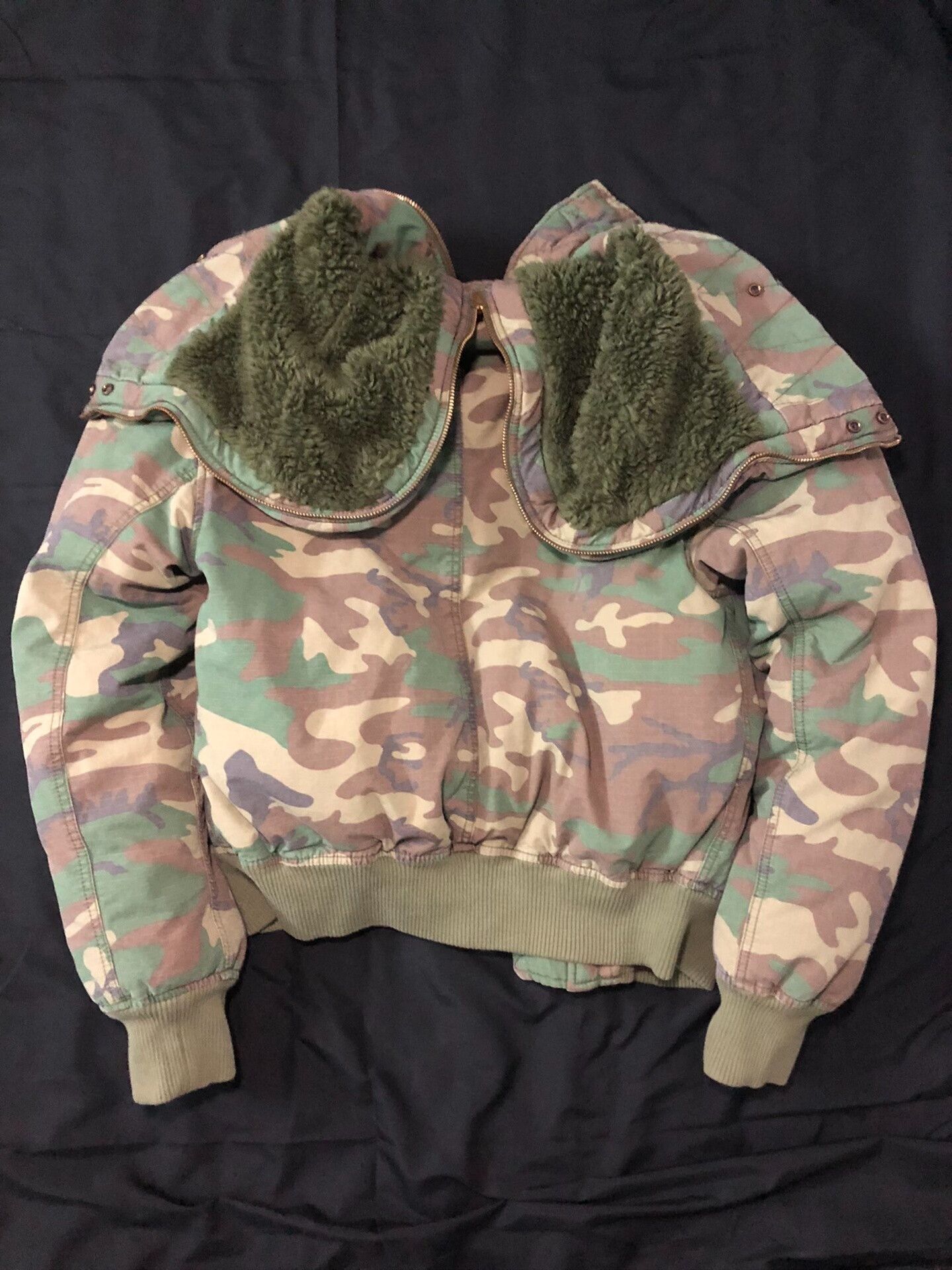 Vintage vintage camo n2b bomber jacket Size US M / EU 48-50 / 2 - 8 Thumbnail