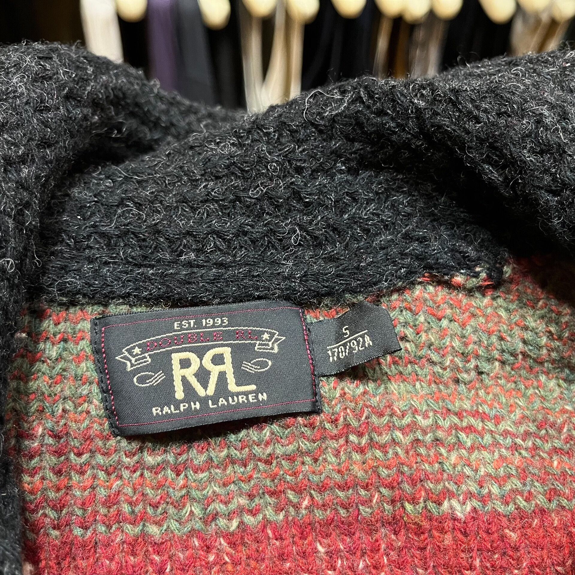 RRL Ralph Lauren vintage rrl indian wool cardigan by ralph lauren Size US S / EU 44-46 / 1 - 3 Thumbnail