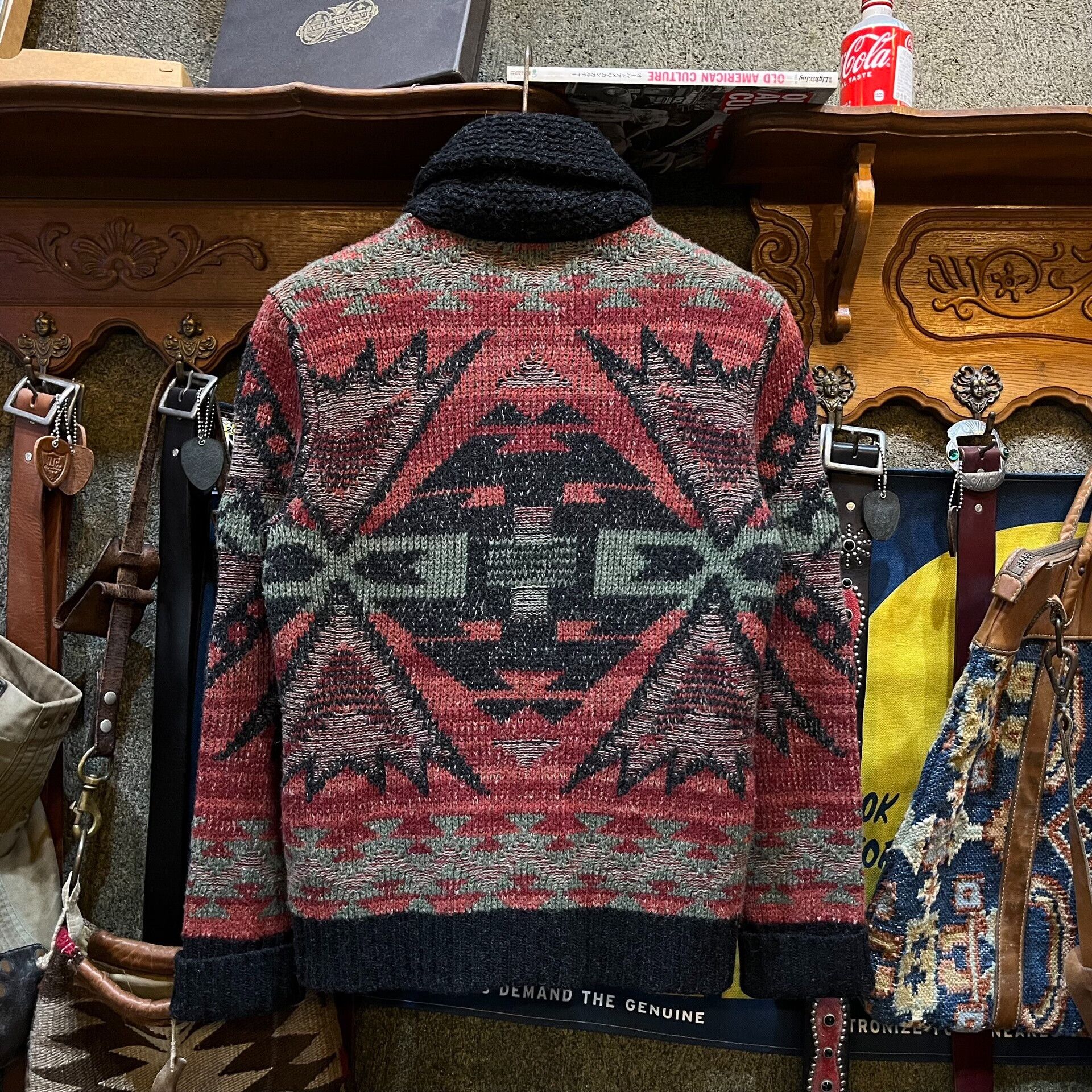 RRL Ralph Lauren vintage rrl indian wool cardigan by ralph lauren Size US S / EU 44-46 / 1 - 2 Thumbnail