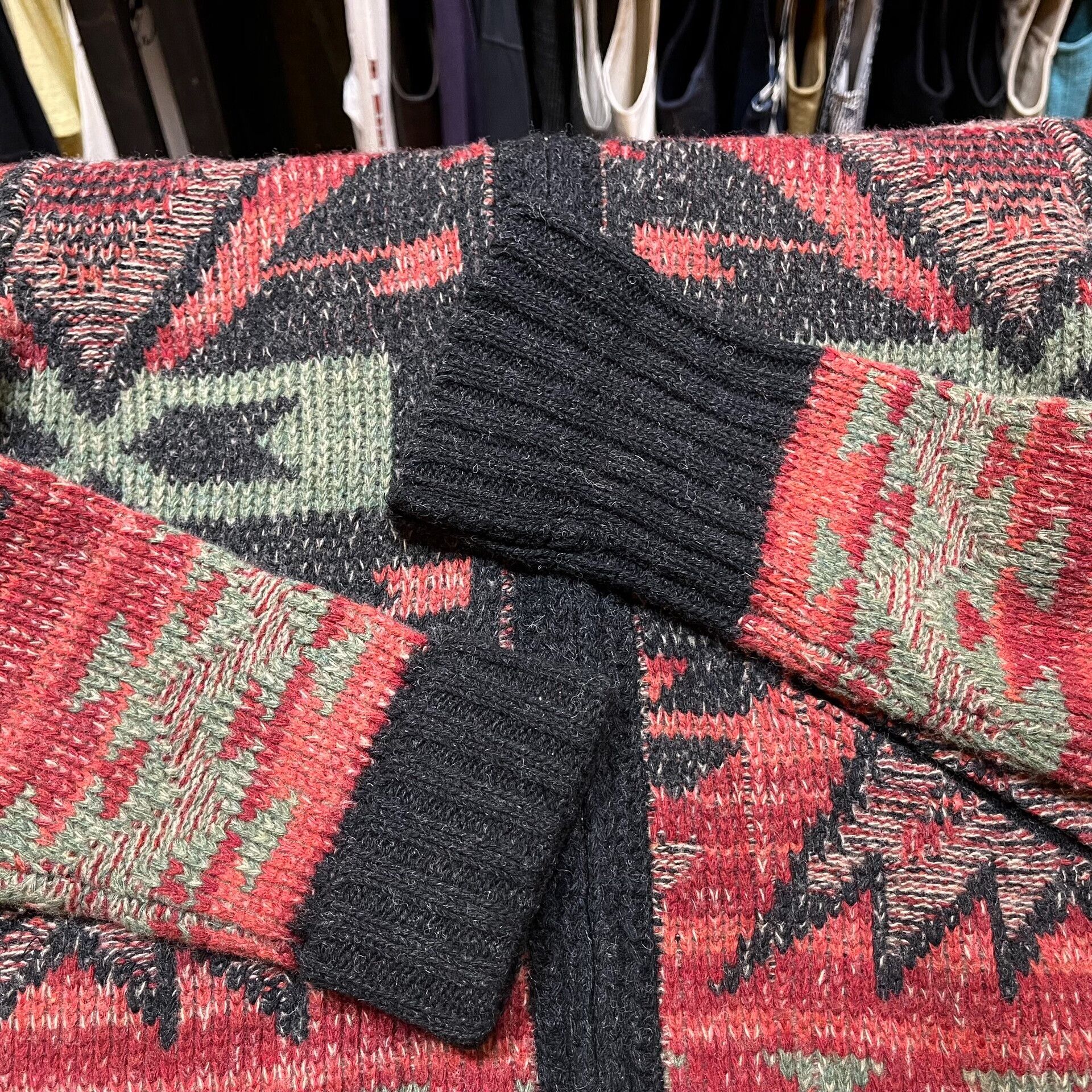RRL Ralph Lauren vintage rrl indian wool cardigan by ralph lauren Size US S / EU 44-46 / 1 - 6 Thumbnail