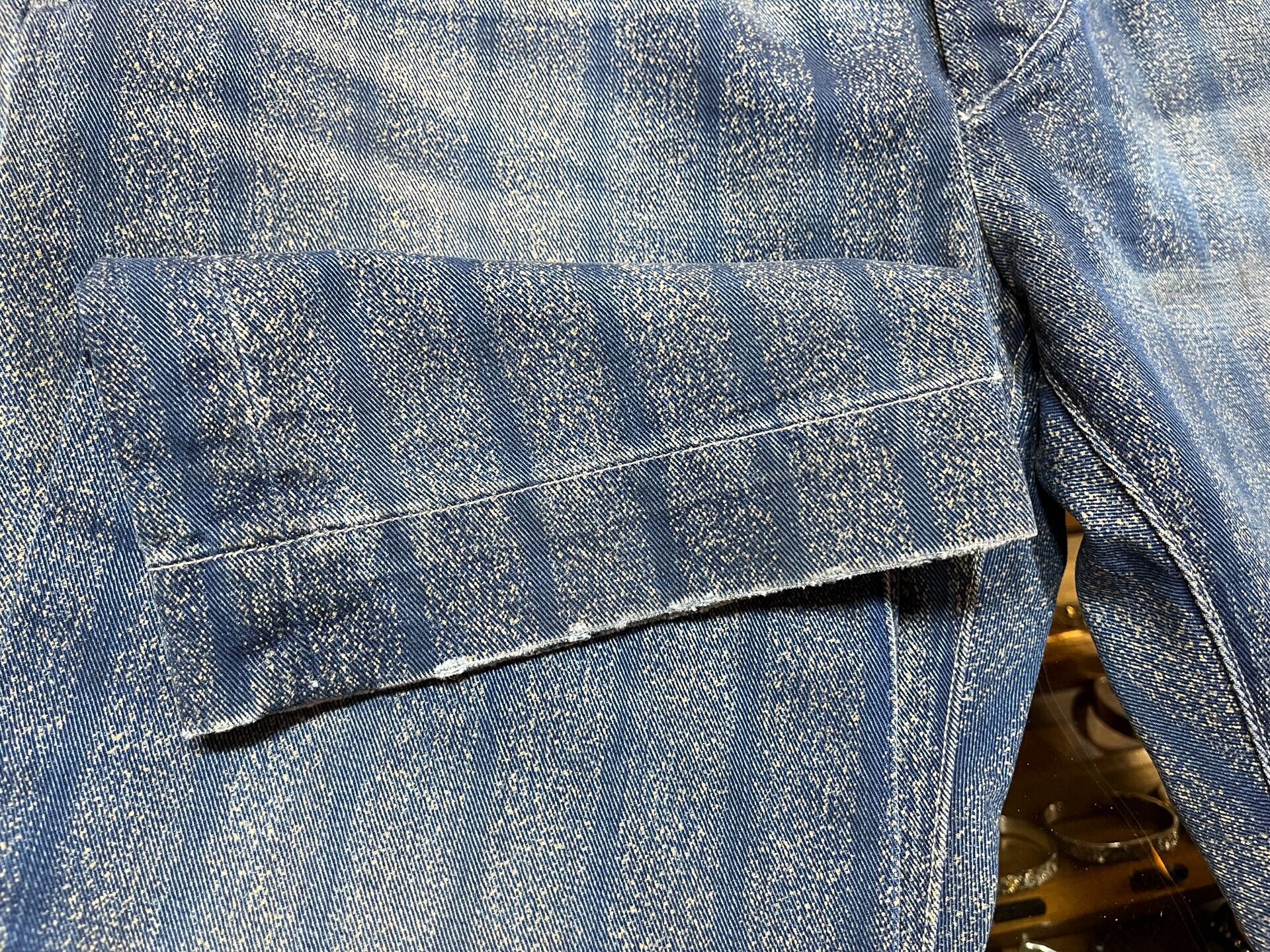 RRL Ralph Lauren blue striped cotton twill pants Size US 31 - 8 Thumbnail