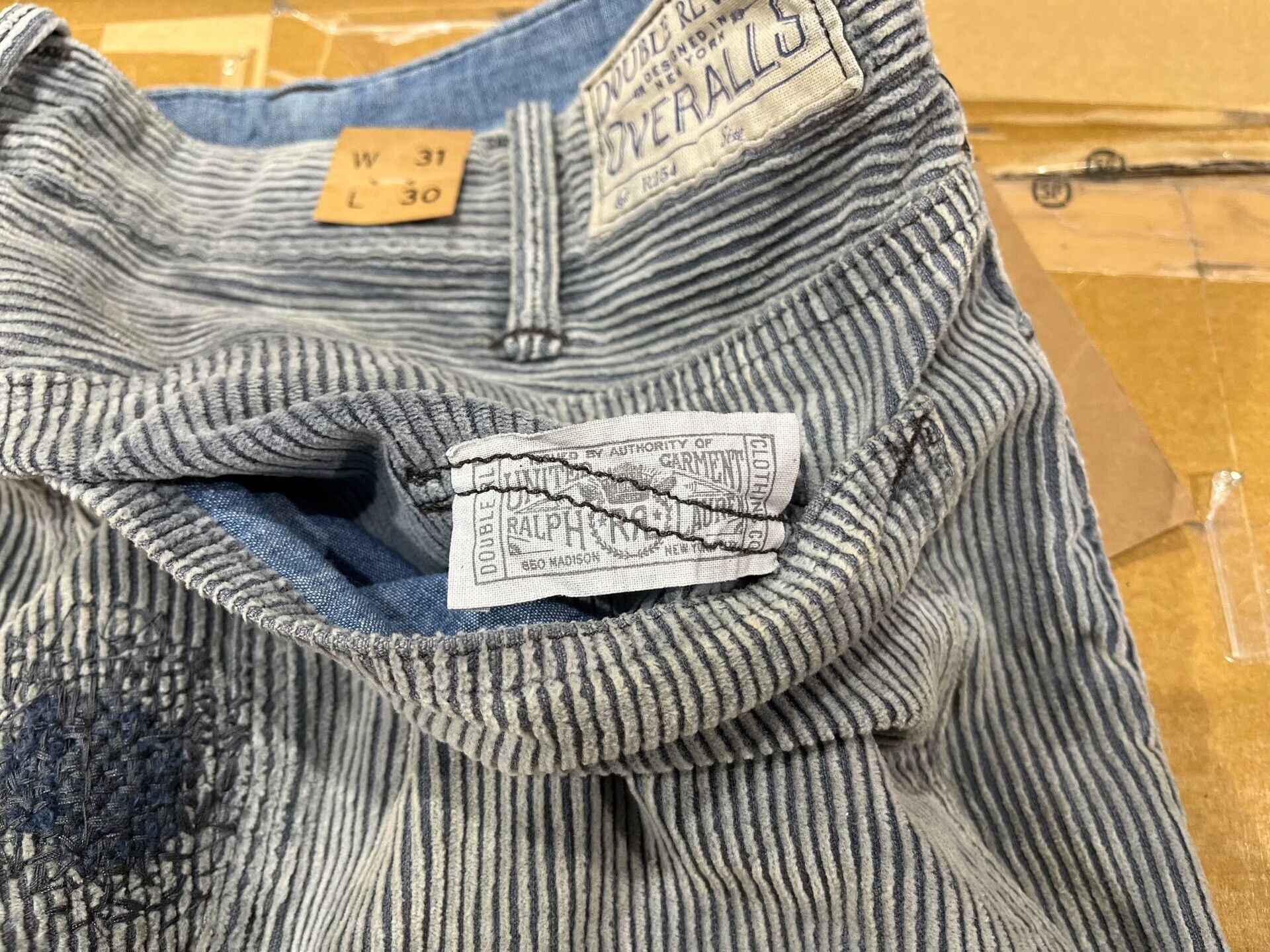 RRL Ralph Lauren rrl patchwork corduroy casual pants Size US 31 - 5 Thumbnail