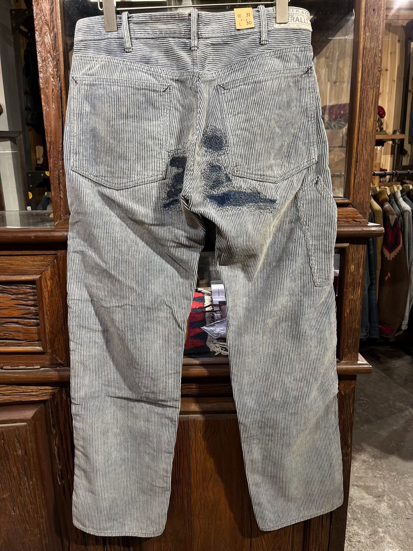 RRL Ralph Lauren rrl patchwork corduroy casual pants Size US 31 - 2 Thumbnail