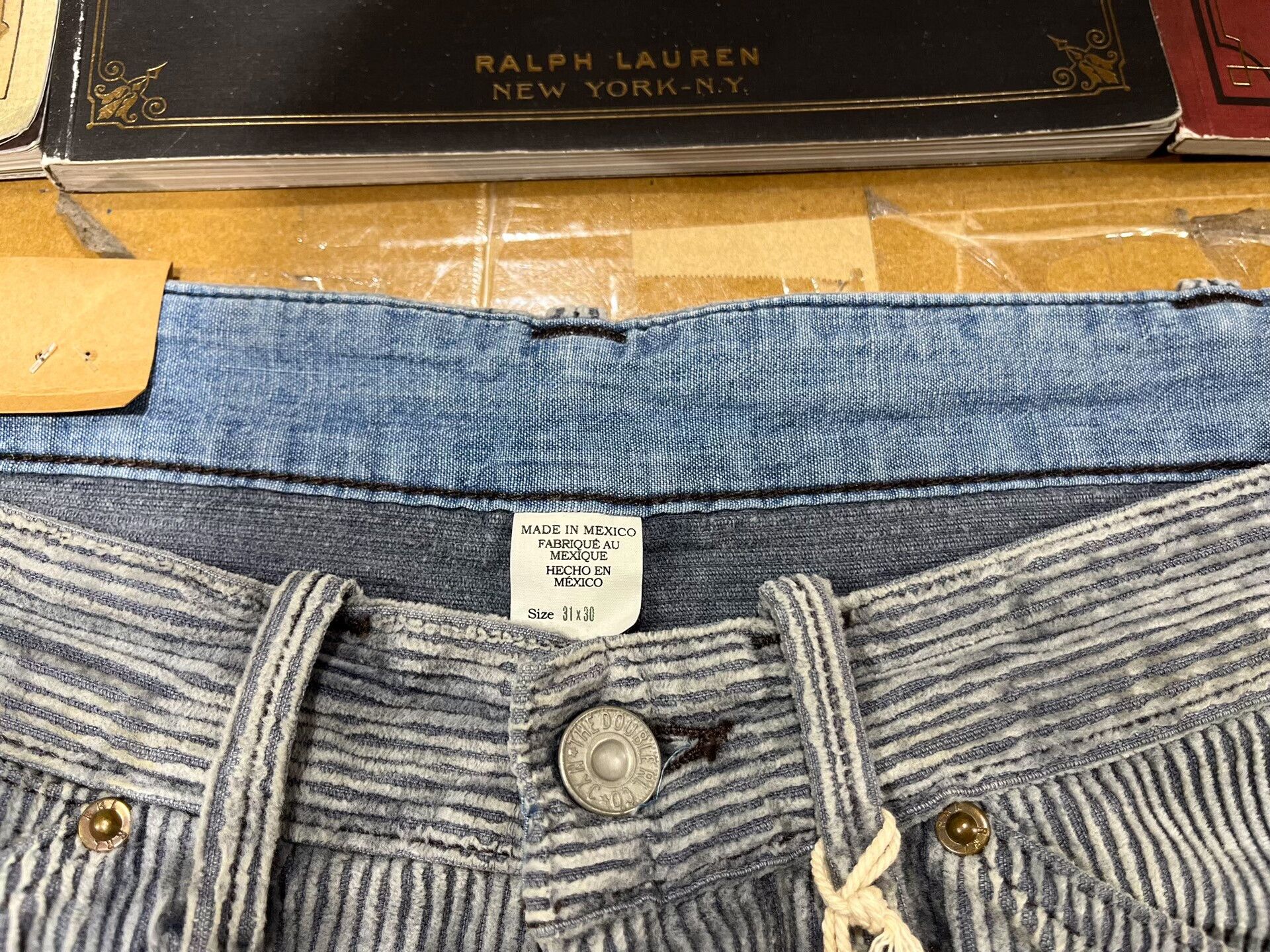RRL Ralph Lauren rrl patchwork corduroy casual pants Size US 31 - 3 Thumbnail