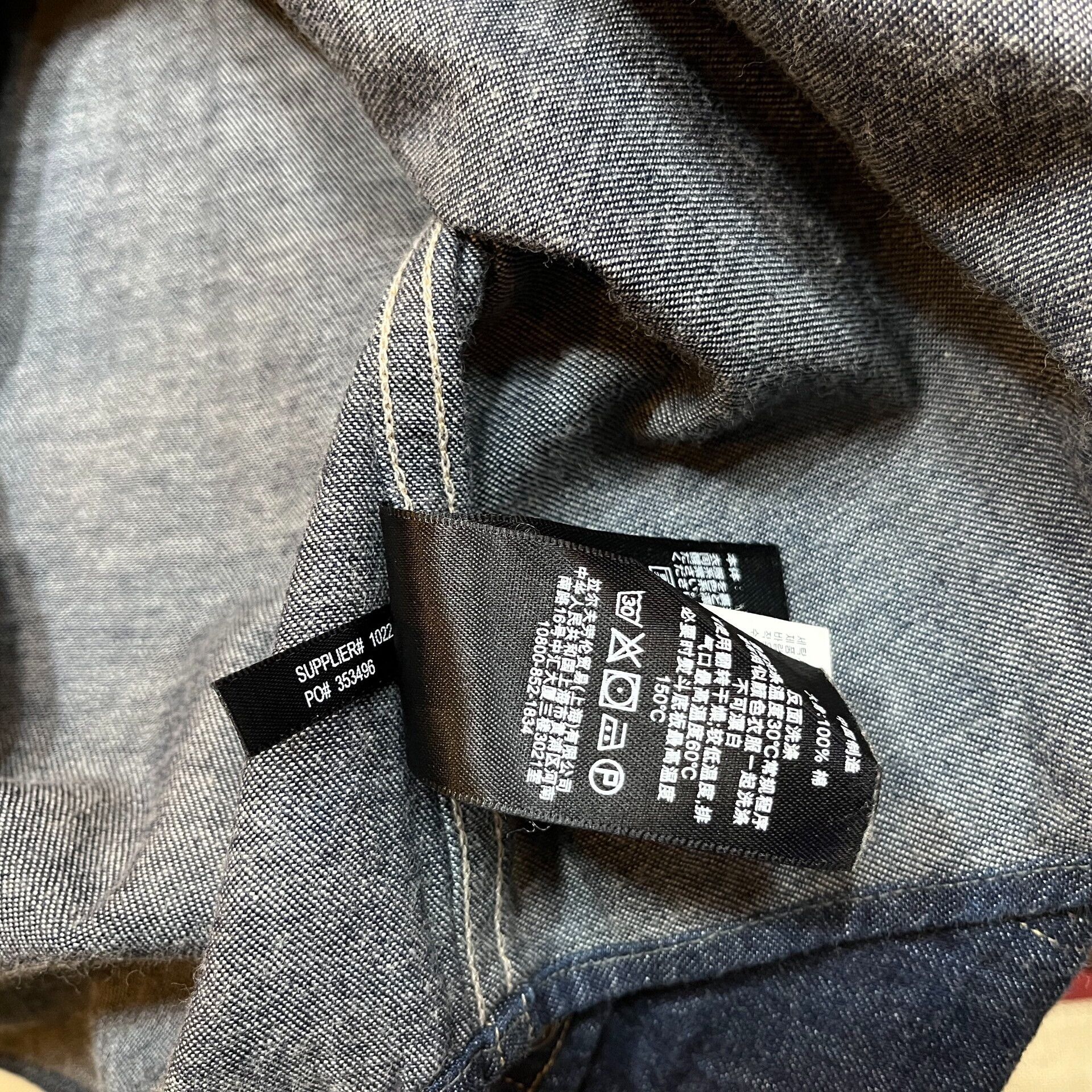 RRL Ralph Lauren rrl denim long sleeve shirt by ralph lauren Size US S / EU 44-46 / 1 - 8 Thumbnail