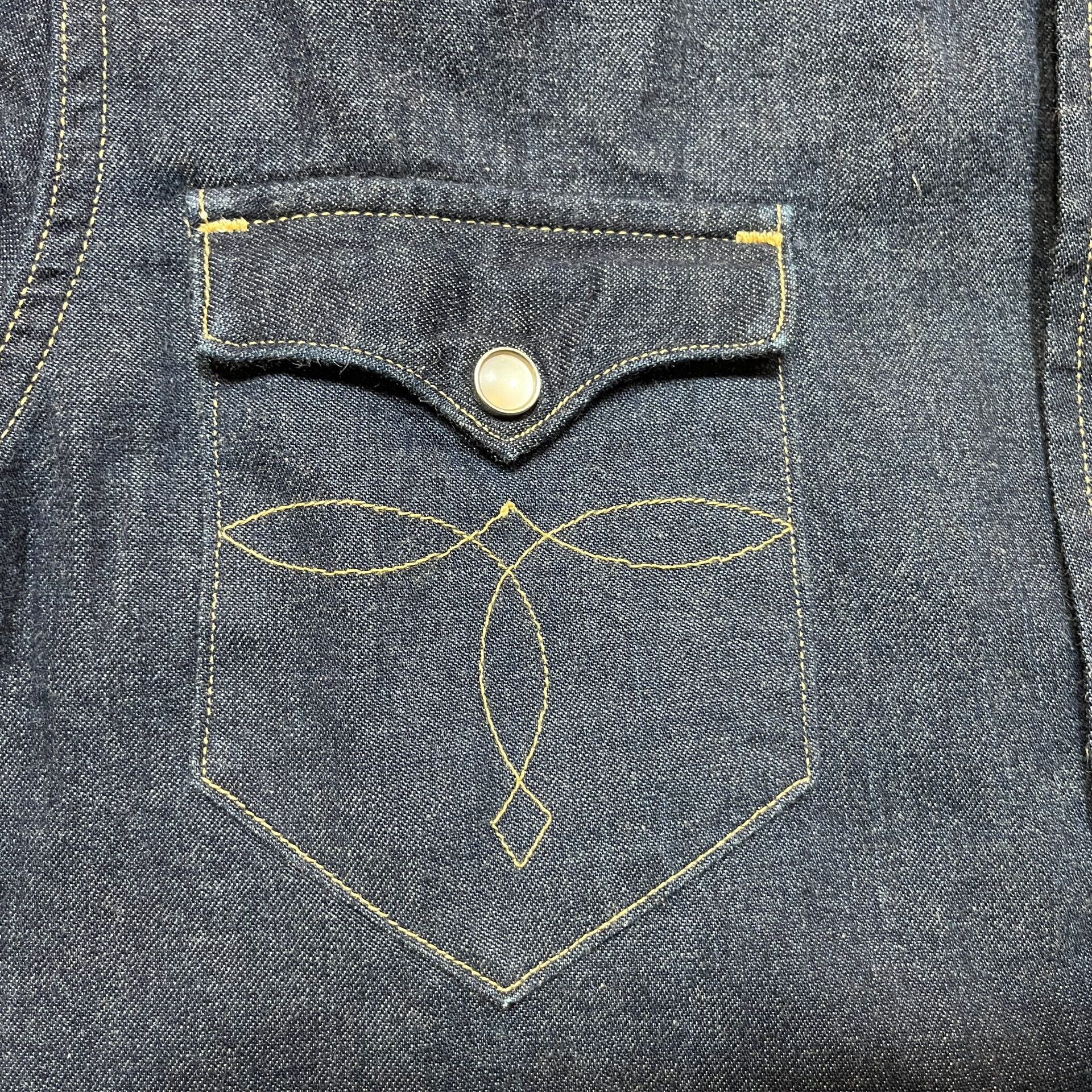 RRL Ralph Lauren rrl denim long sleeve shirt by ralph lauren Size US S / EU 44-46 / 1 - 5 Thumbnail