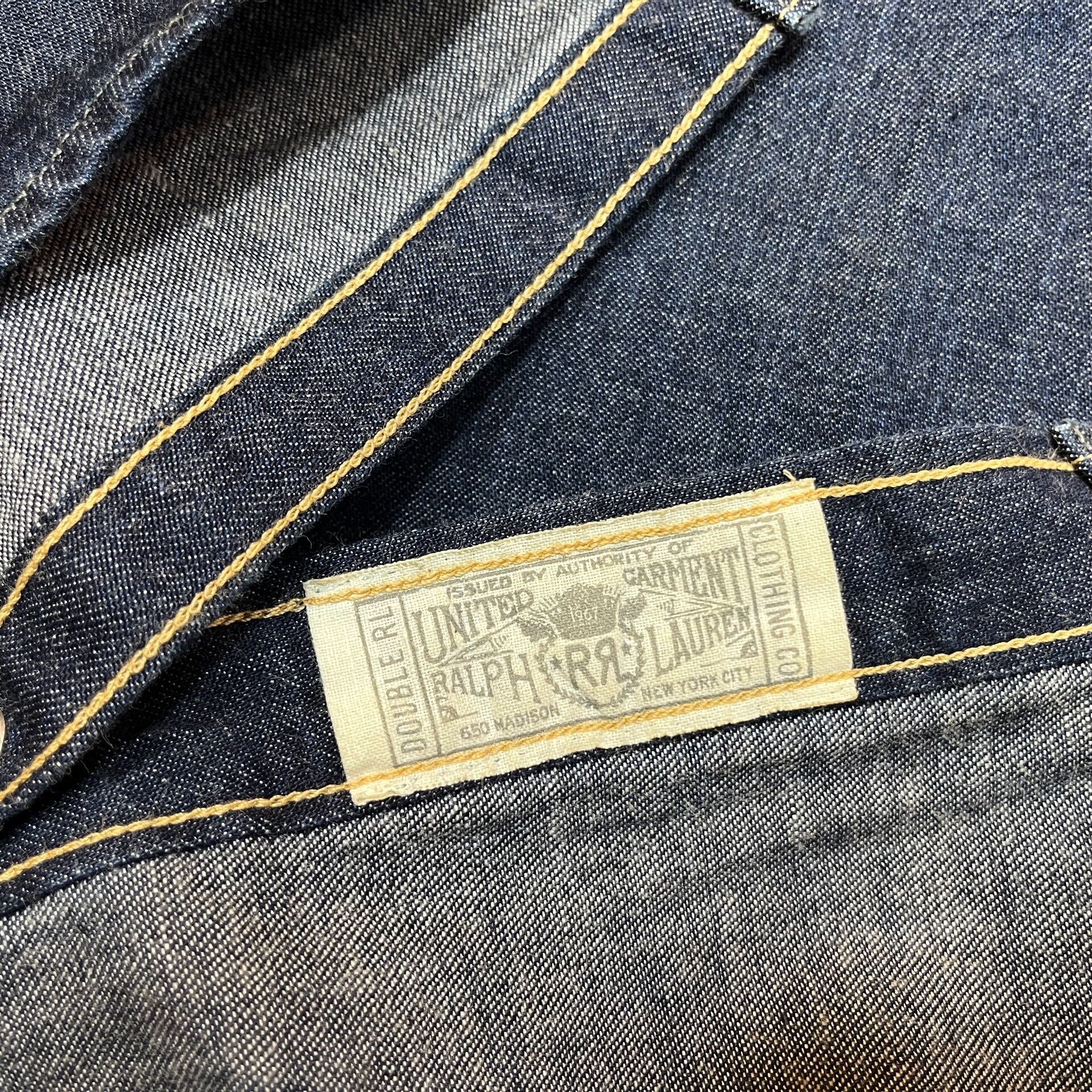 RRL Ralph Lauren rrl denim long sleeve shirt by ralph lauren Size US S / EU 44-46 / 1 - 7 Thumbnail