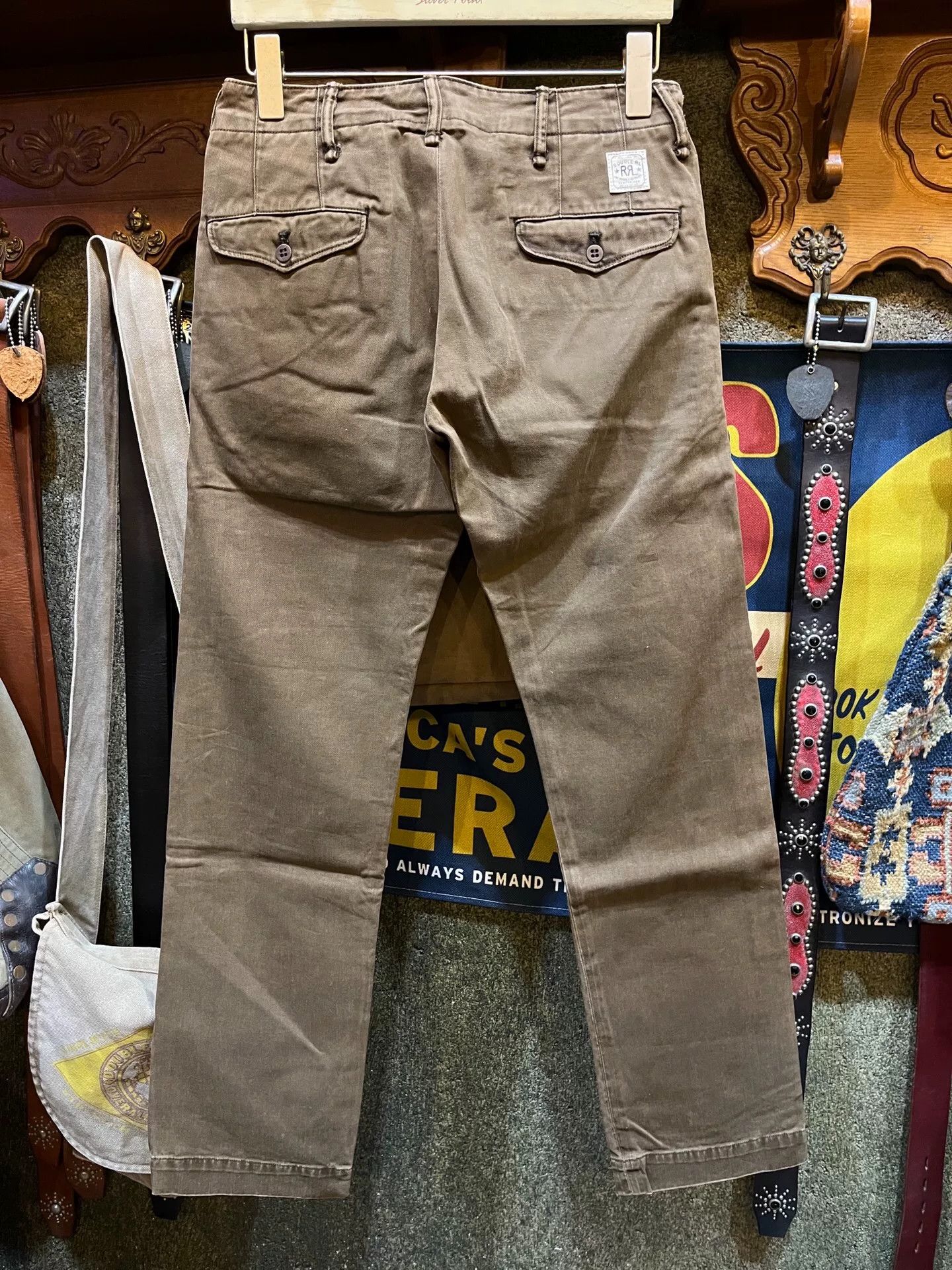 RRL Ralph Lauren classic double rl casual pants for men Size US 28 / EU 44 - 2 Thumbnail