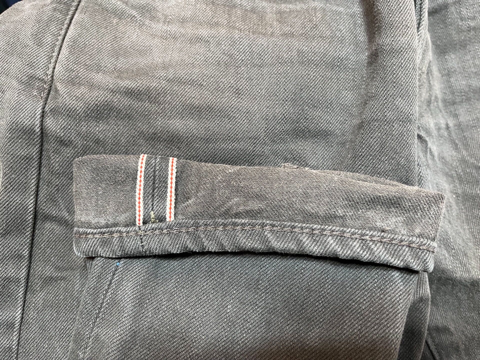 RRL Ralph Lauren gray distressed denim pants by Ralph Lauren Size US 30 / EU 46 - 7 Thumbnail
