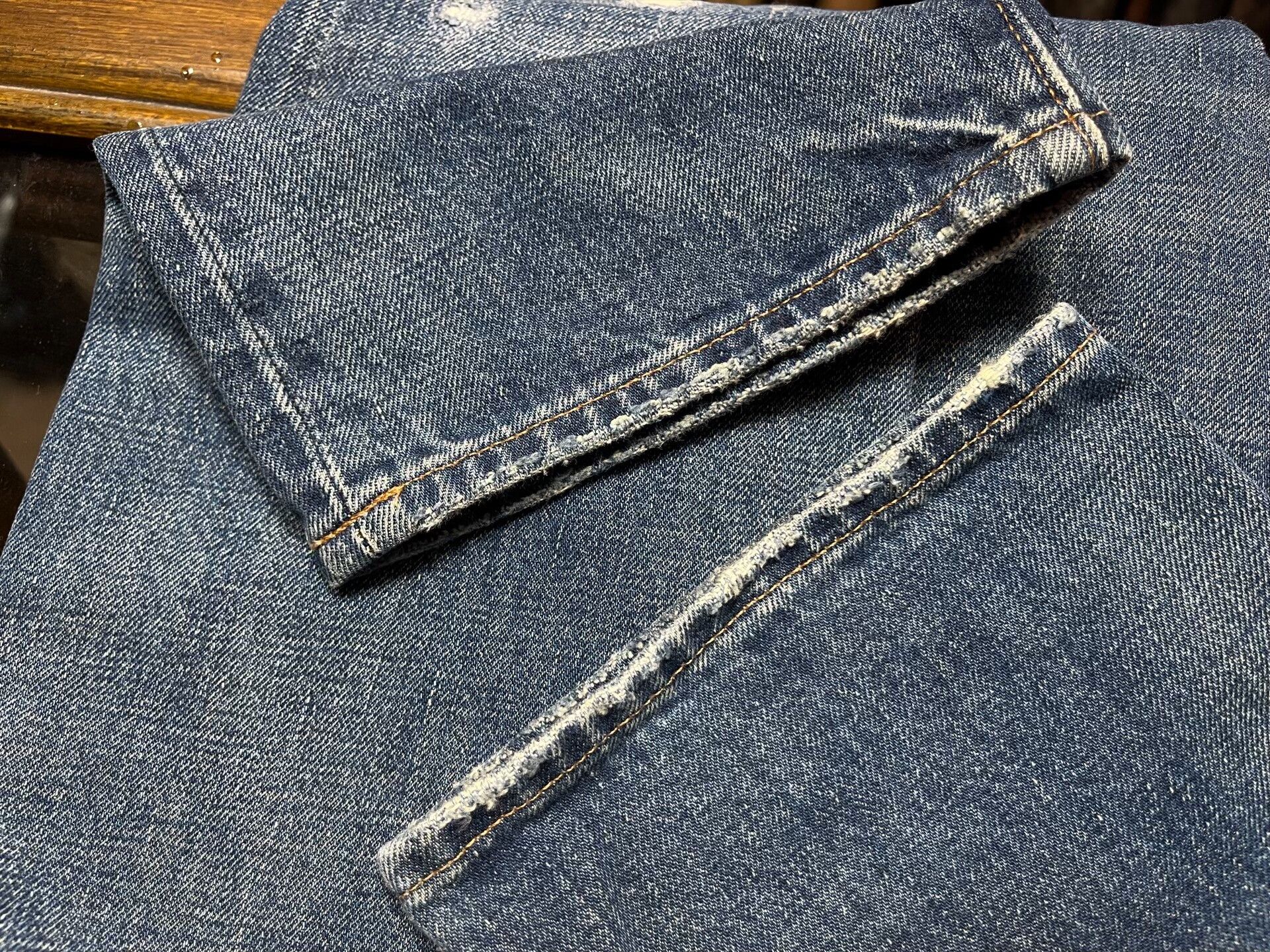 RRL Ralph Lauren distressed rrl jeans by ralph lauren Size US 30 / EU 46 - 7 Thumbnail