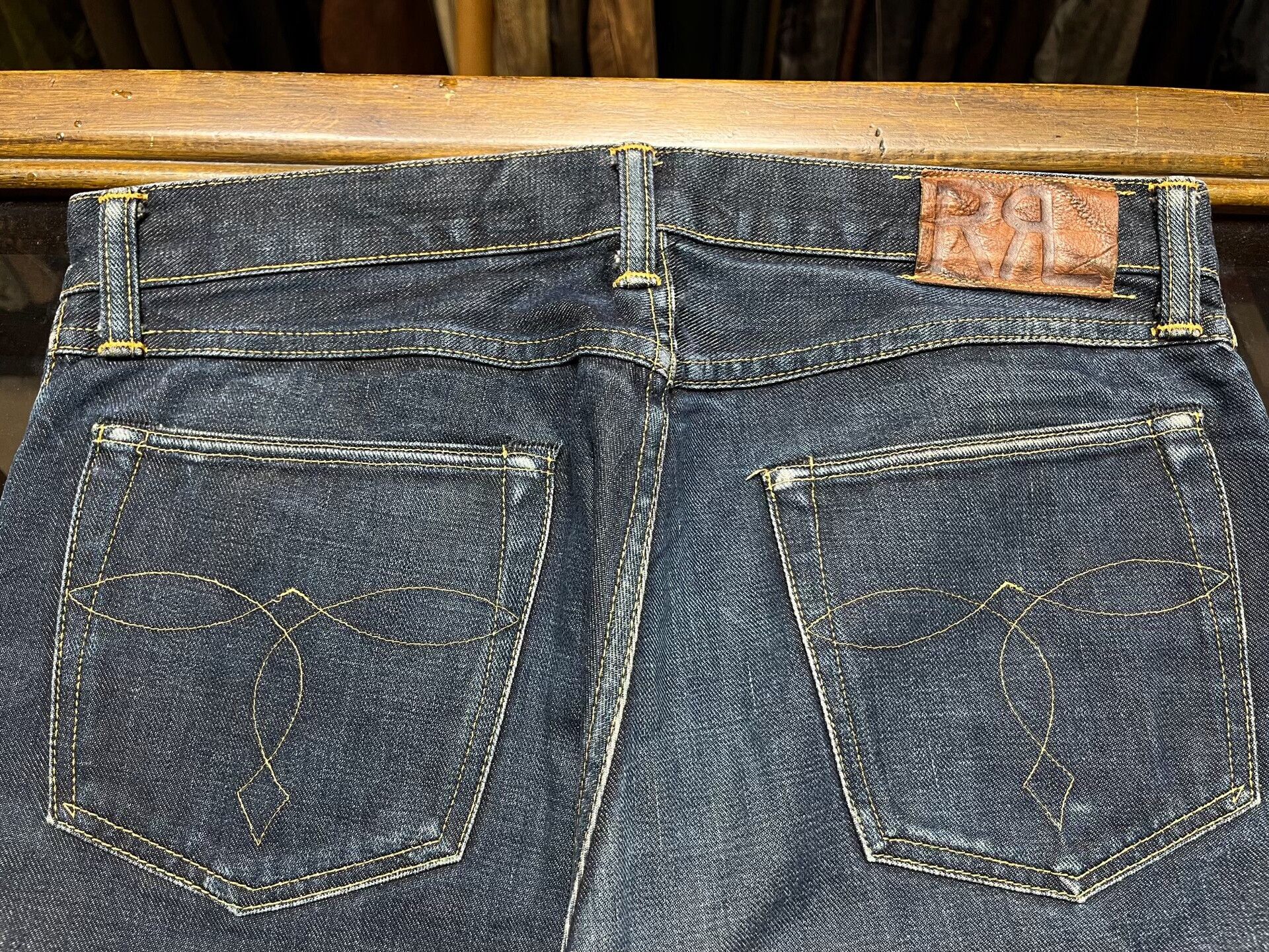 RRL Ralph Lauren vintage rrl five pocket denim jeans Size US 32 / EU 48 - 8 Thumbnail