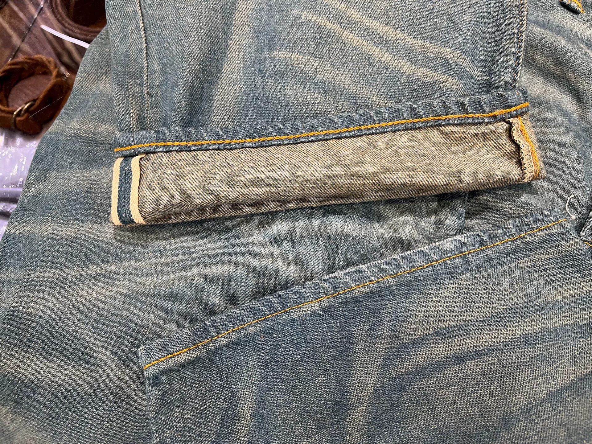 RRL Ralph Lauren rrl patchwork distressed jeans by ralph lauren Size US 32 / EU 48 - 7 Thumbnail