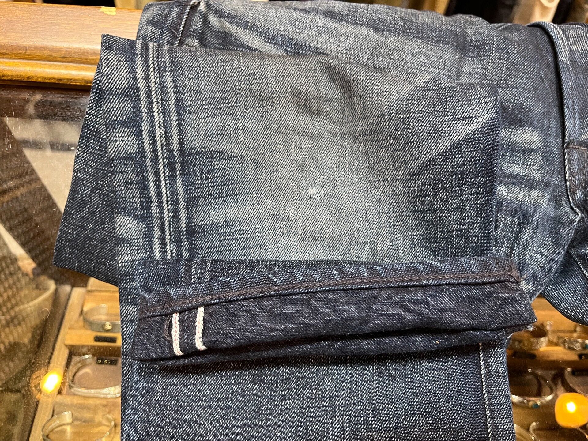 RRL Ralph Lauren vintage rrl dark denim jeans by ralph lauren Size US 30 / EU 46 - 7 Thumbnail